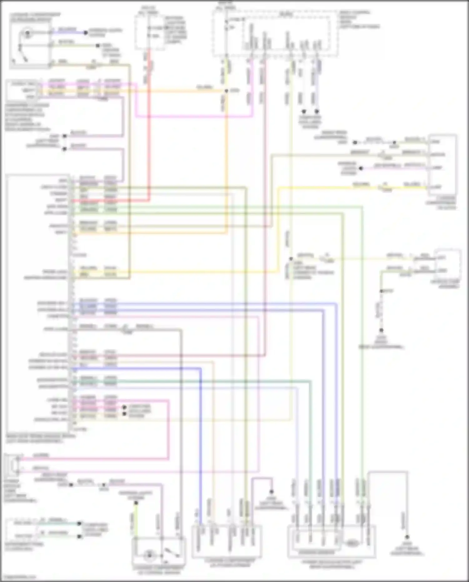 Wiring diagram encoder rtn for Lincoln Continental X (2016-2024) (1 of 1)