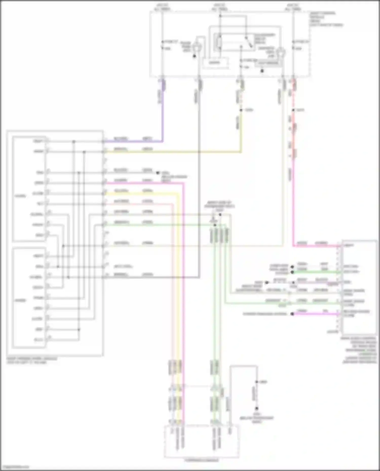 Wiring diagram fuse 27 for Lincoln Continental X (2016-2024) (2 of 2)