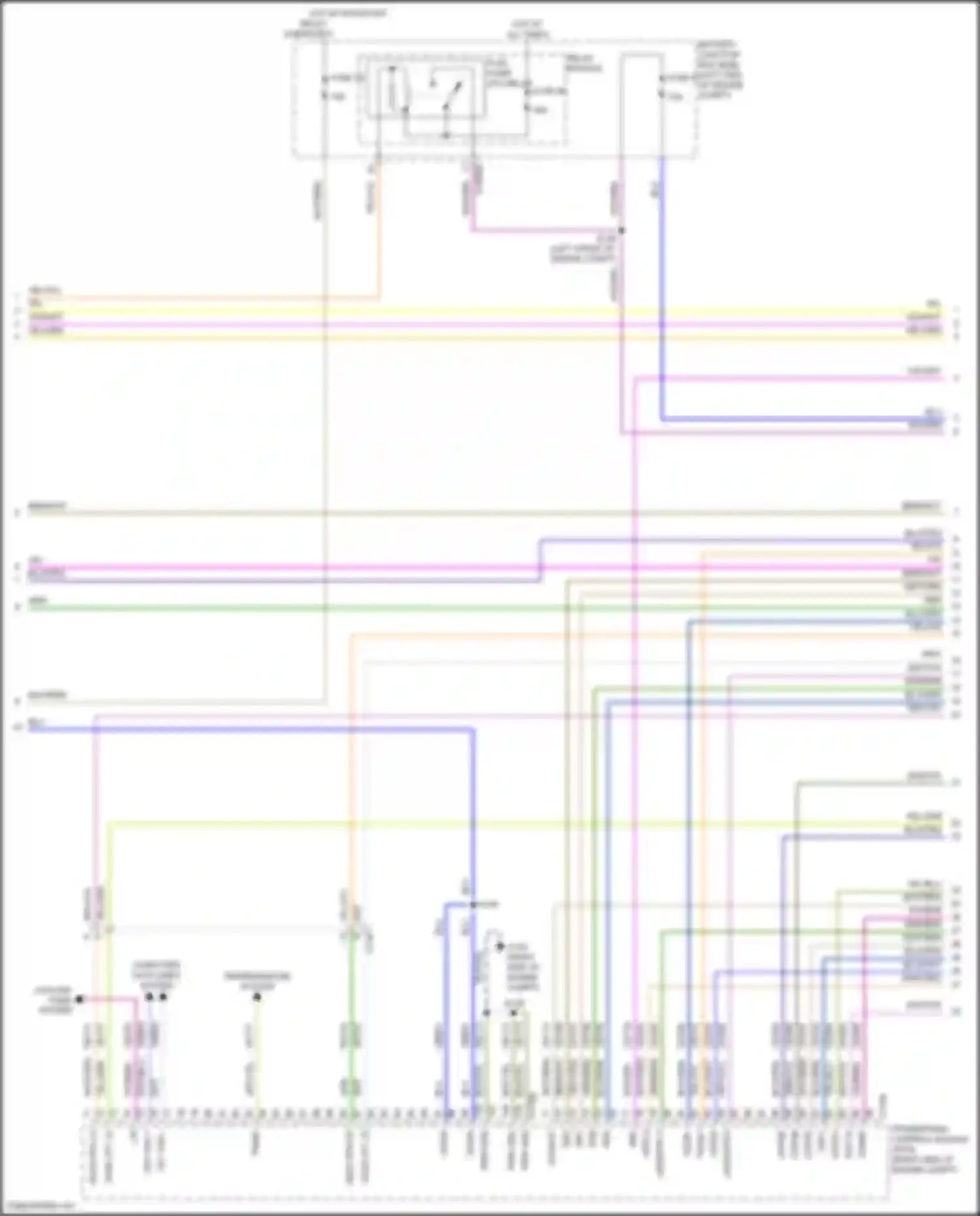 Wiring diagram fuse 6 for Lincoln Continental X (2016-2024) (1 of 1)