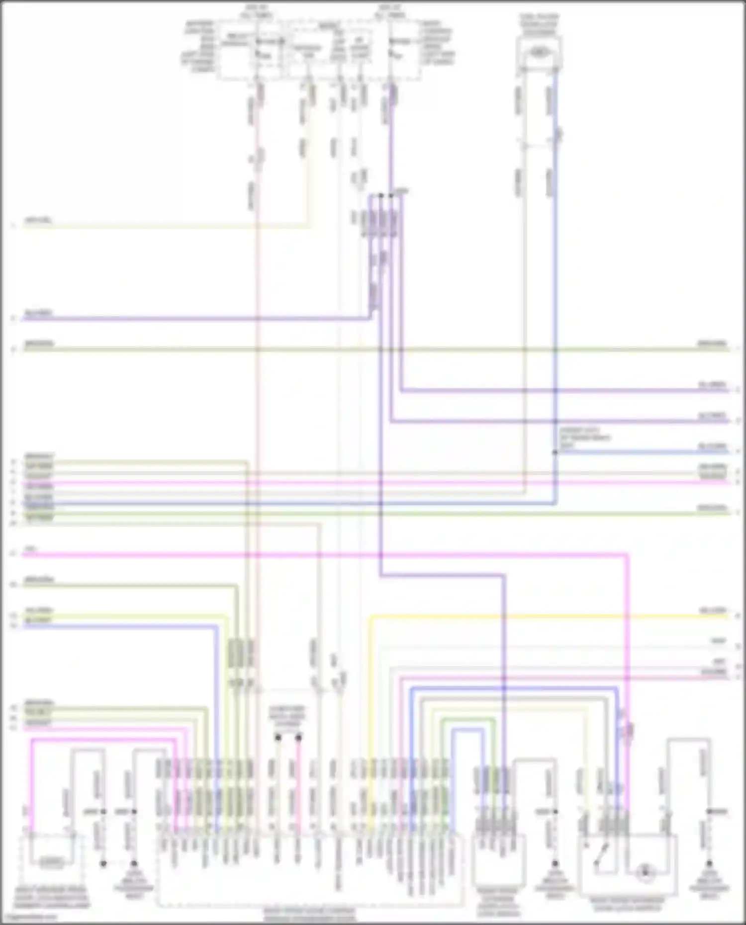 Wiring diagram fuse 85 for Lincoln Continental X (2016-2024) (1 of 3)