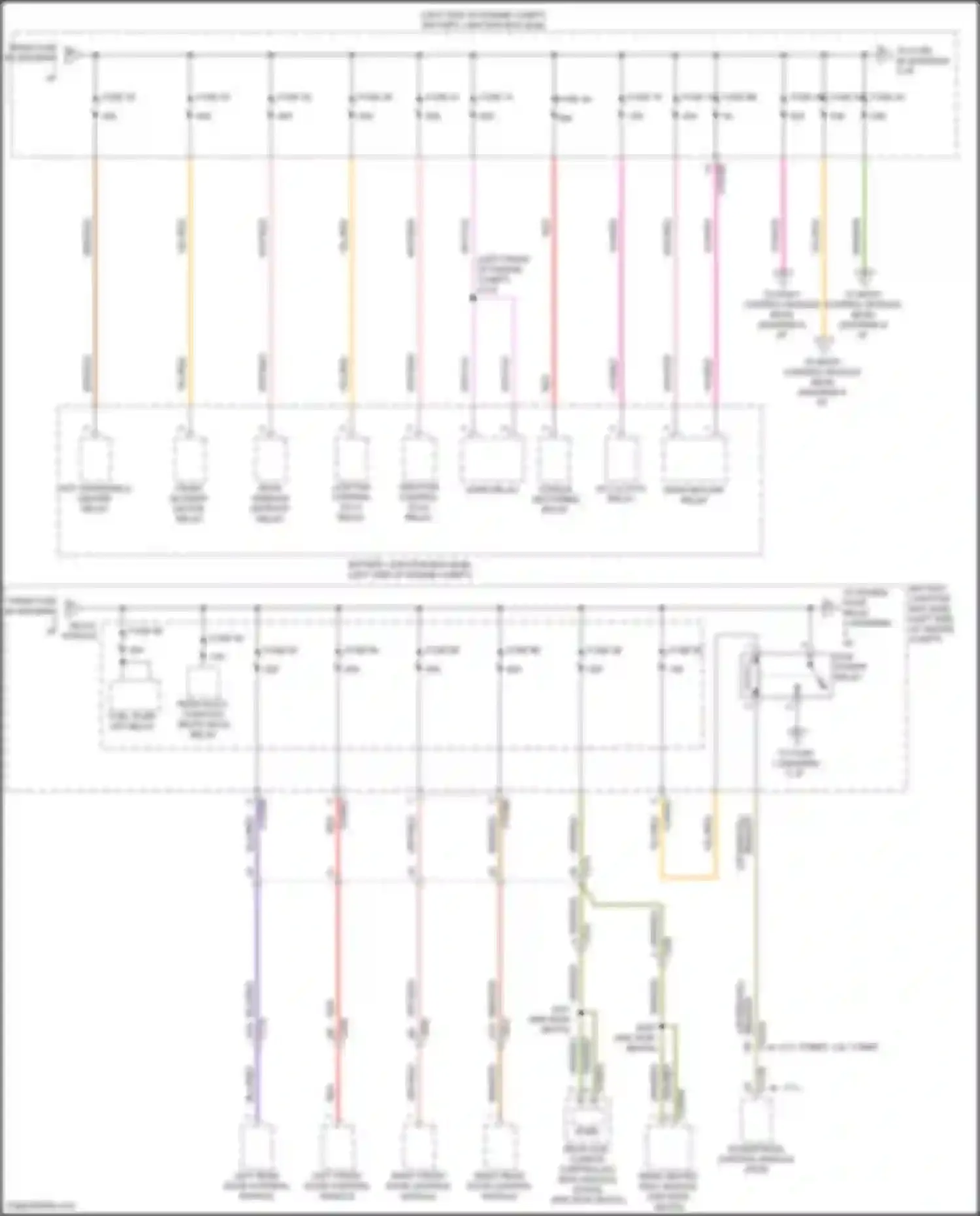 Wiring diagram fuse 90 for Lincoln Continental X (2016-2024) (1 of 4)