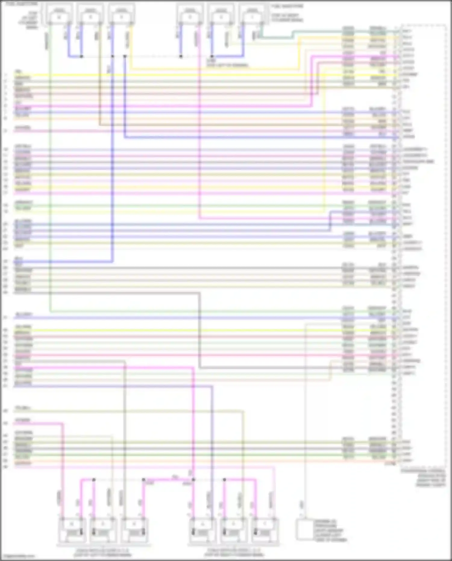 Wiring diagram gry/blu for Lincoln Continental X (2016-2024) (80 of 80)