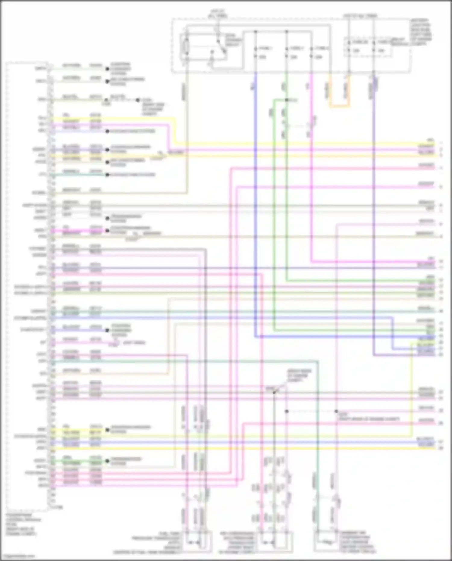 Wiring diagram gry/org for Lincoln Continental X (2016-2024) (93 of 98)