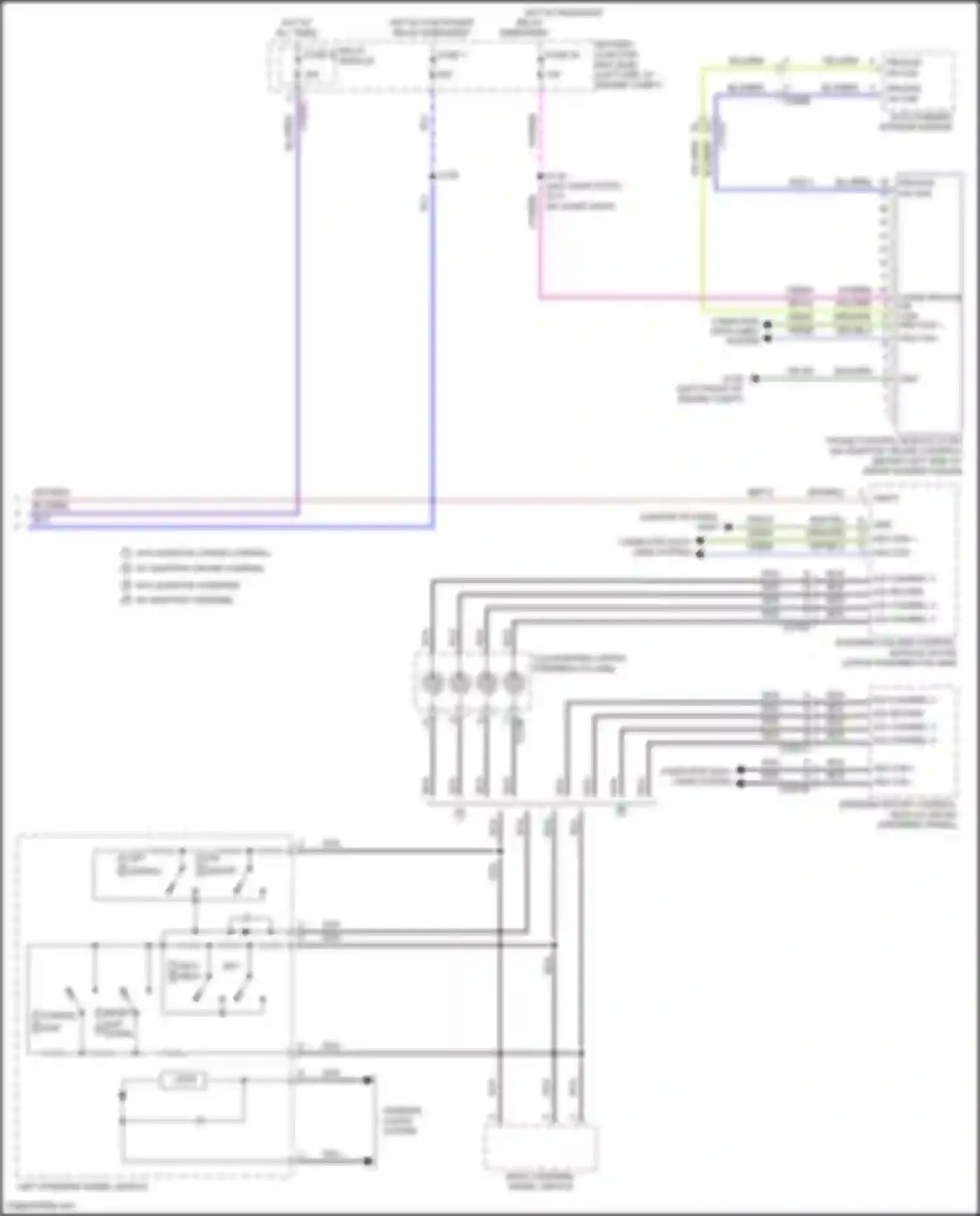 Wiring diagram private hs can + for Lincoln Continental X (2016-2024) (1 of 3)
