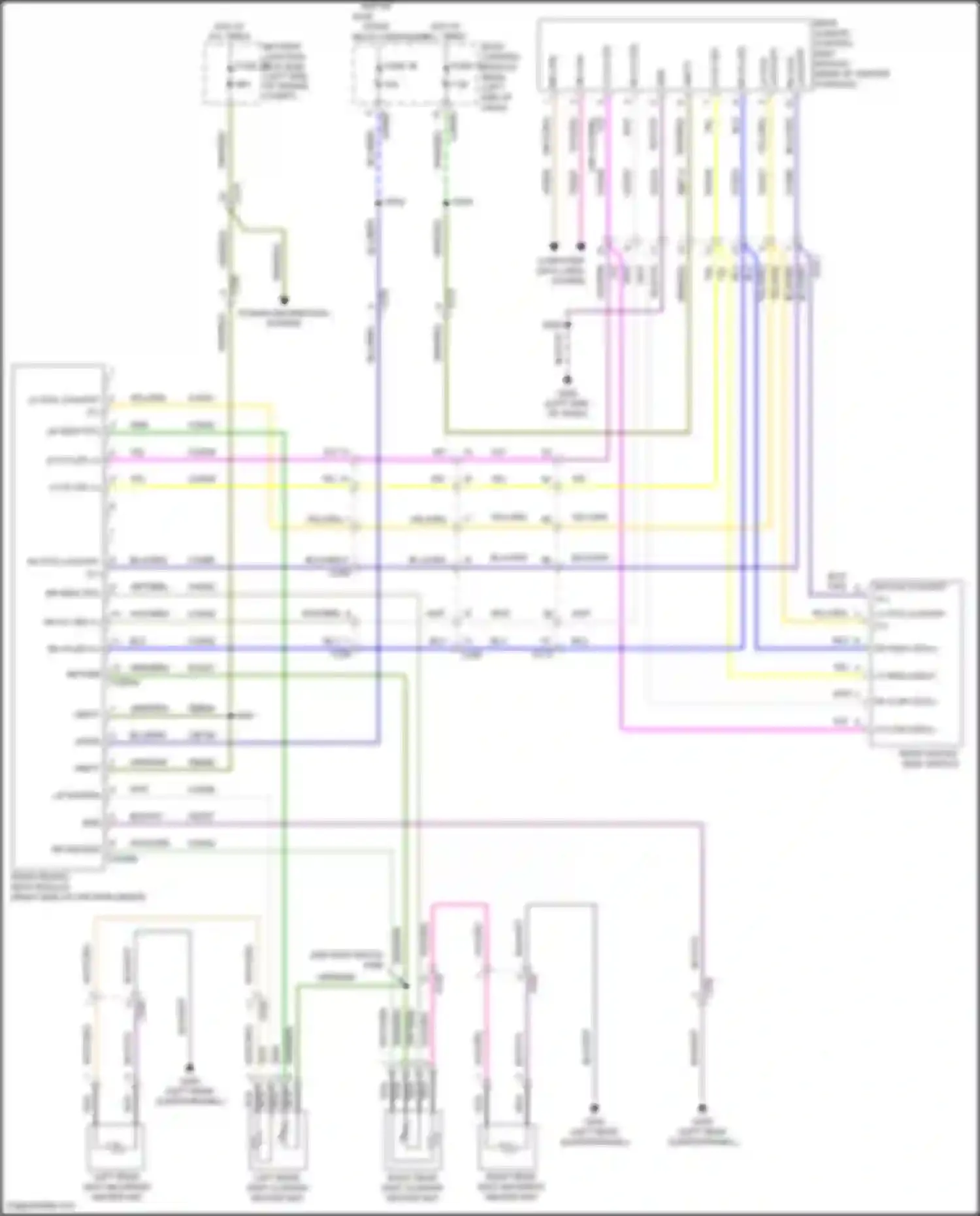 Wiring diagram rh high led for Lincoln Continental X (2016-2024) (1 of 1)