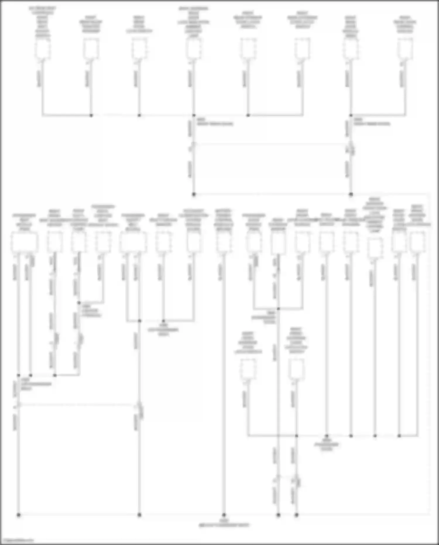 Wiring diagram right multi-contour control pump for Lincoln Continental X (2016-2024) (2 of 2)