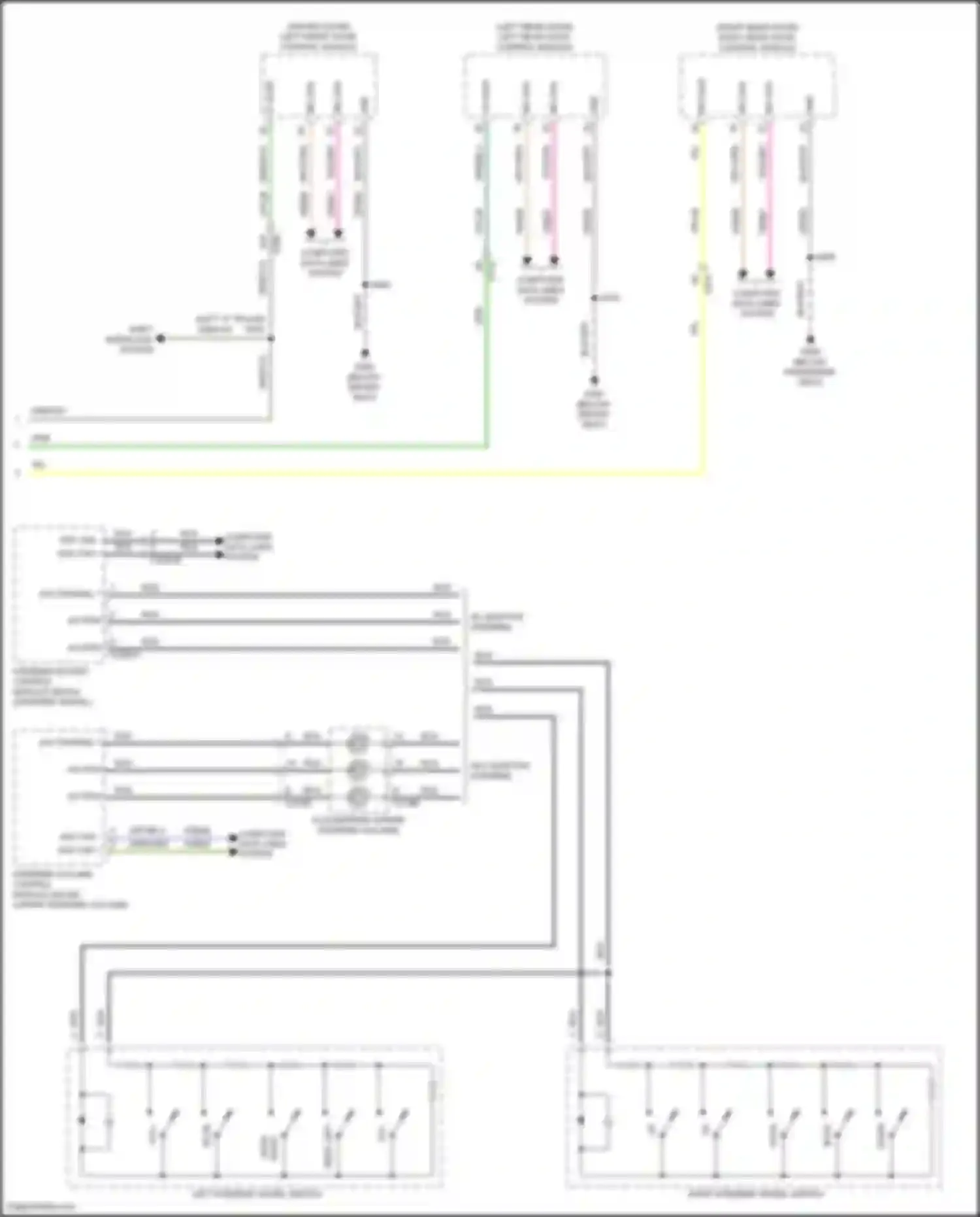 Wiring diagram seek left/ for Lincoln Continental X (2016-2024) (1 of 11)