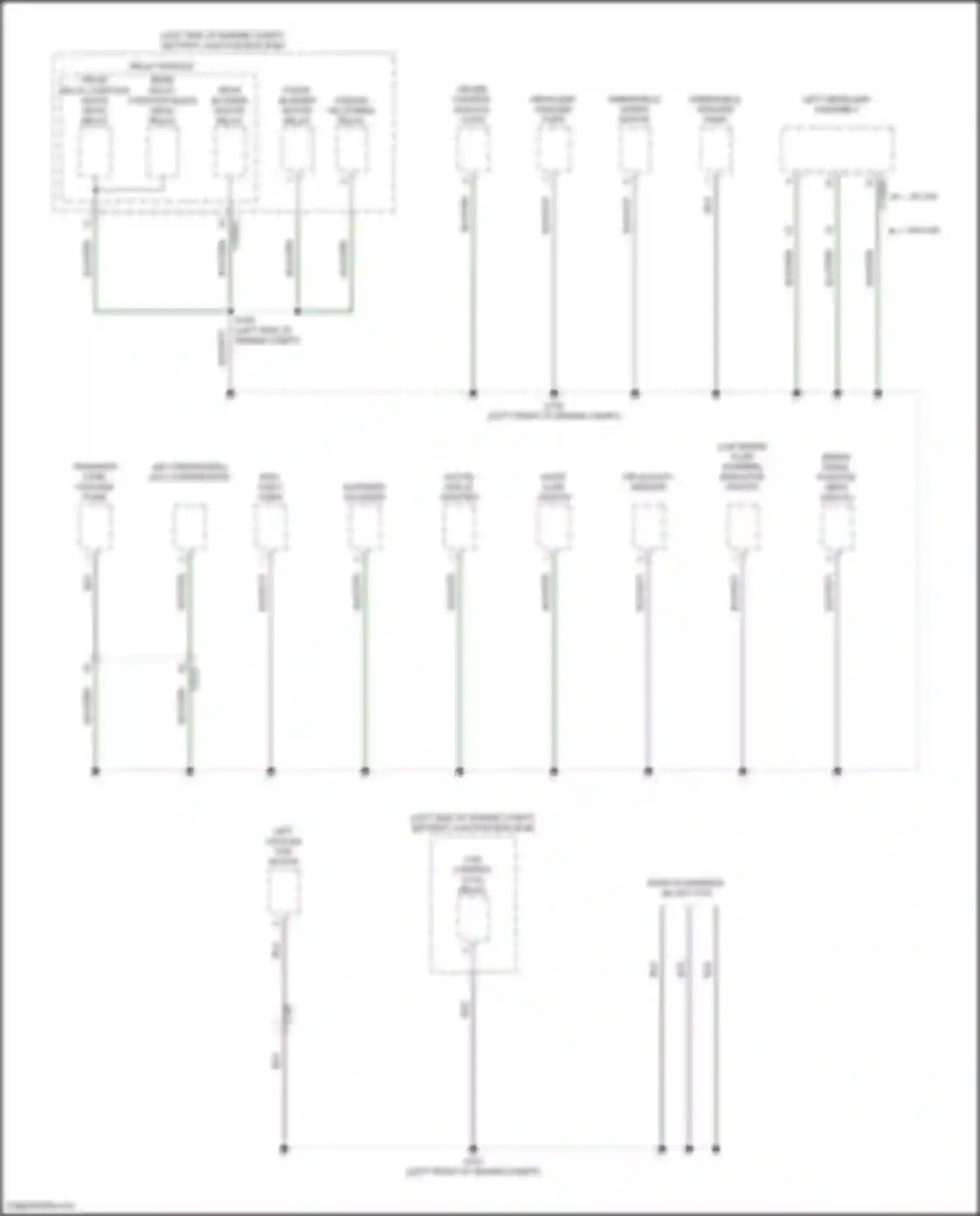 Wiring diagram transfer case coolant pump for Lincoln Continental X (2016-2024) (3 of 4)