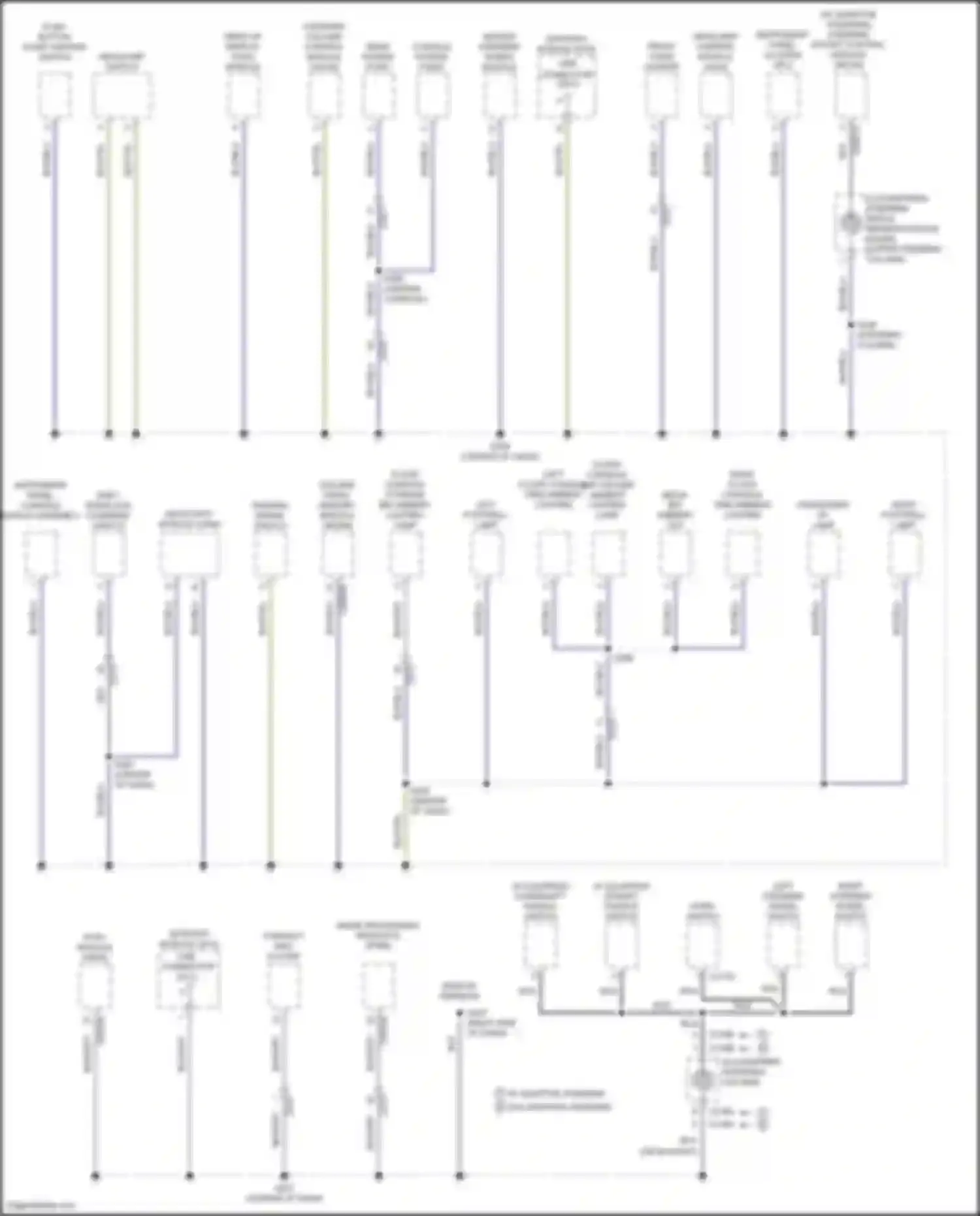 Wiring diagram upshift paddle switch for Lincoln Continental X (2016-2024) (2 of 6)
