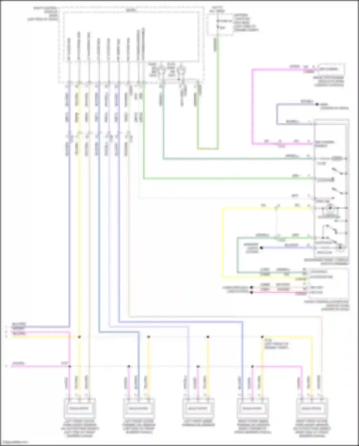 Wiring diagram vio/gry for Lincoln Continental X (2016-2024) (19 of 54)