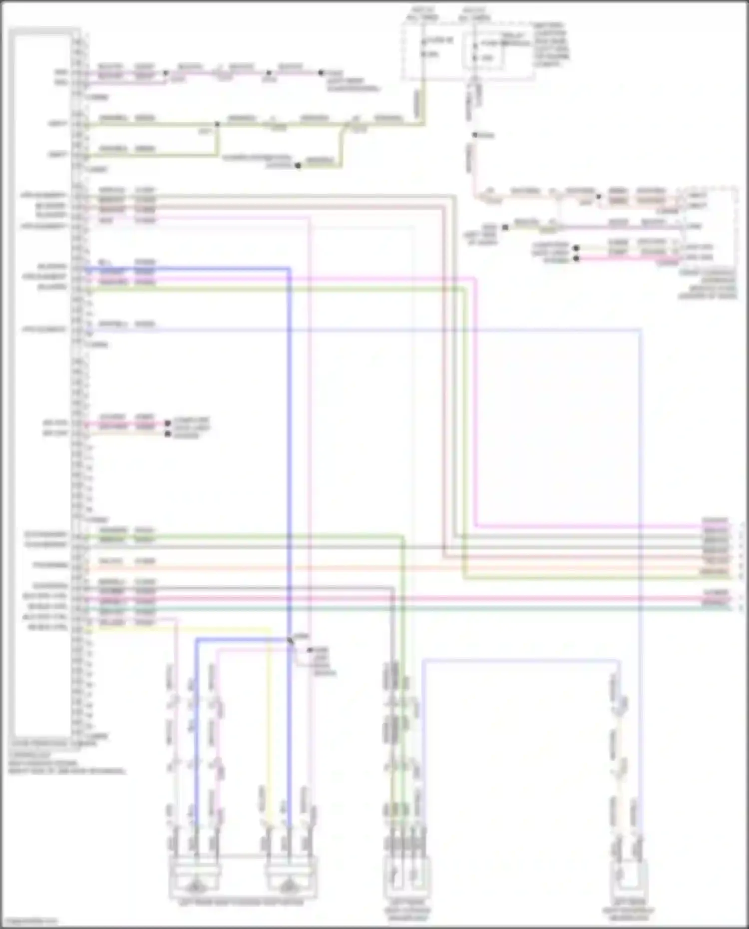 Wiring diagram vio/org for Lincoln Continental X (2016-2024) (18 of 86)