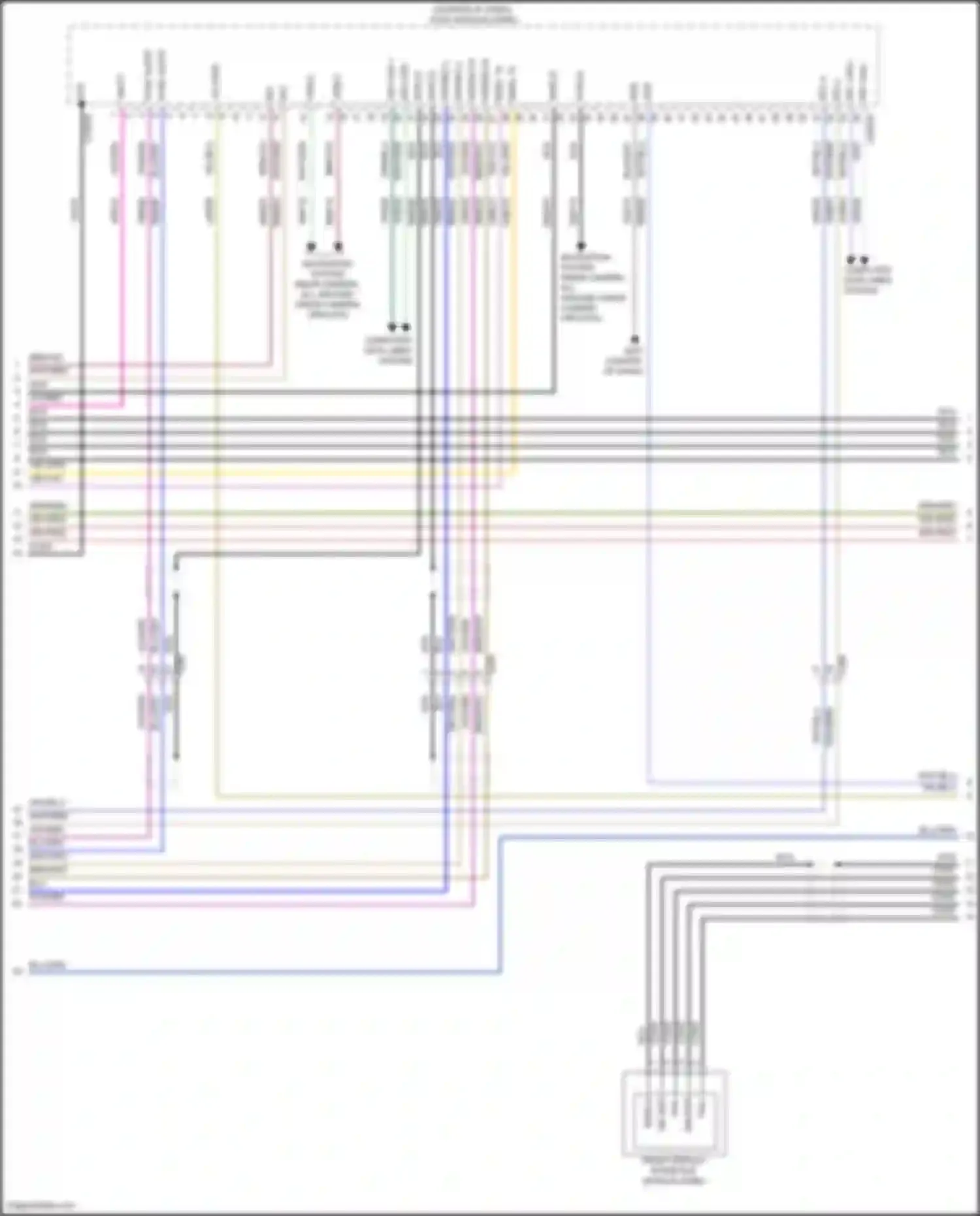 Wiring diagram vio/red for Lincoln Continental X (2016-2024) (12 of 39)