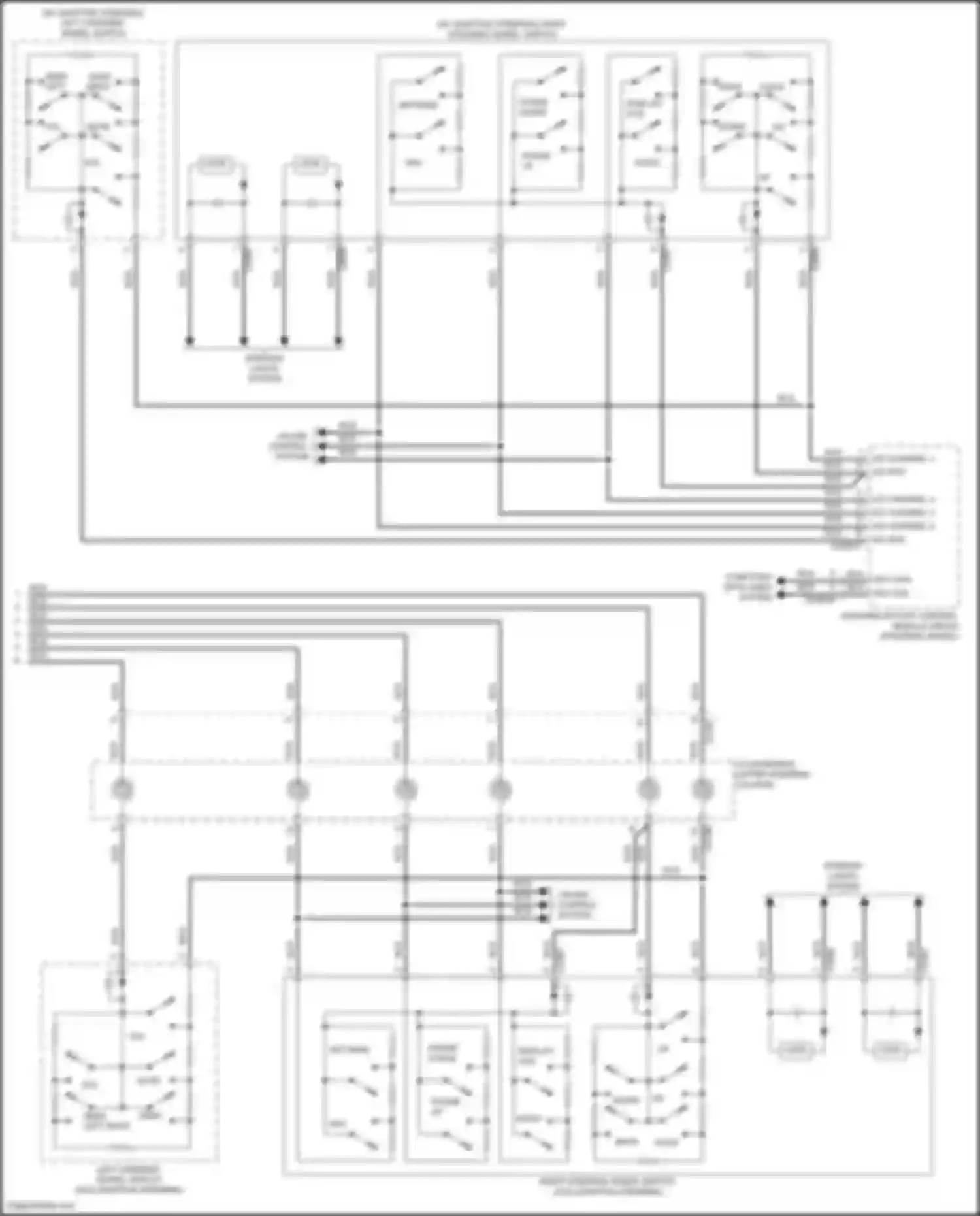 Wiring diagram w/ adaptive steering for Lincoln Continental X (2016-2024) (4 of 14)