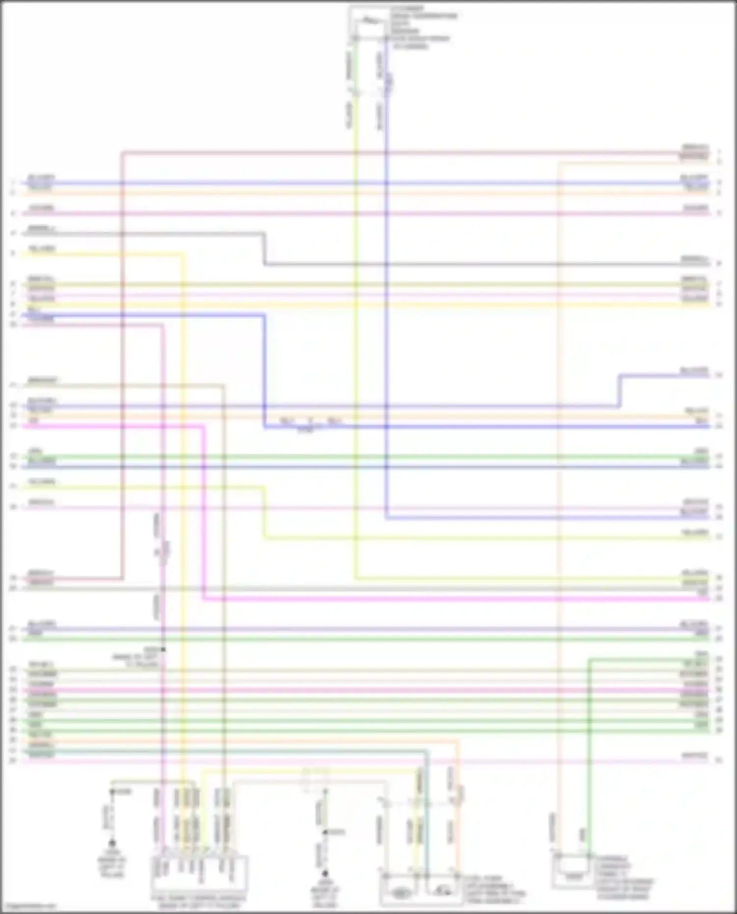 Wiring diagram wht/brn for Lincoln Continental X (2016-2024) (77 of 79)