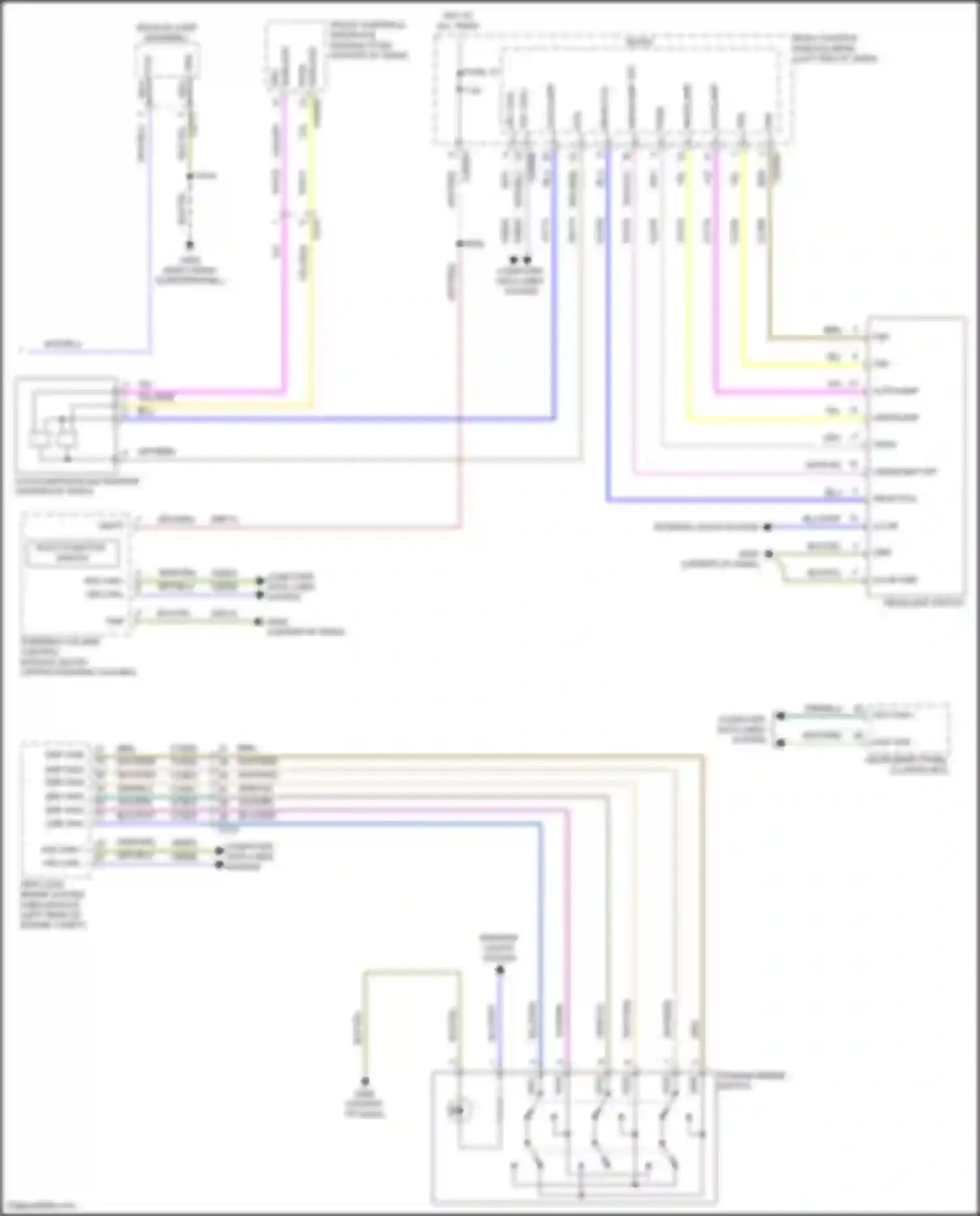Wiring diagram yel/org for Lincoln Continental X (2016-2024) (20 of 92)