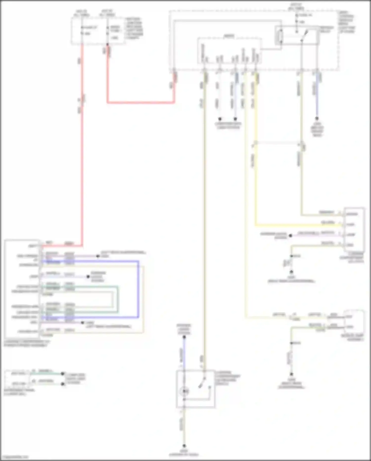 Wiring diagram yel/org for Lincoln Continental X (2016-2024) (49 of 92)