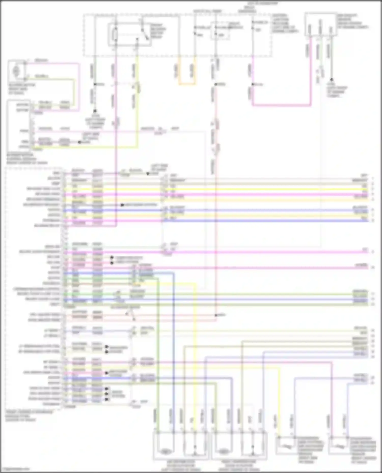 Wiring diagram yel/red for Lincoln Continental X (2016-2024) (31 of 40)