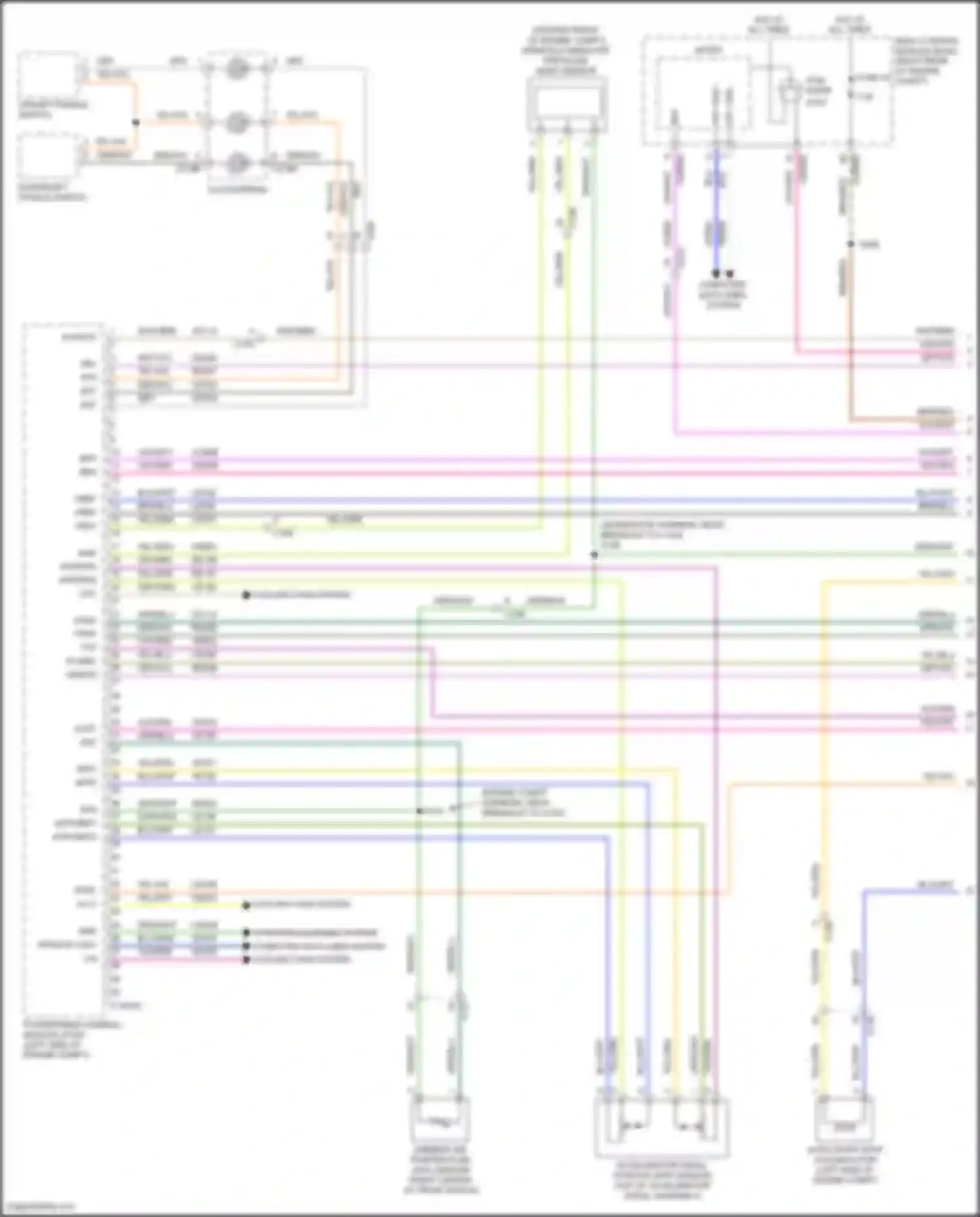 Corsair Lincoln I (2019-2024): Wiring diagram engine performance 2.0l turbo (1 of 8)