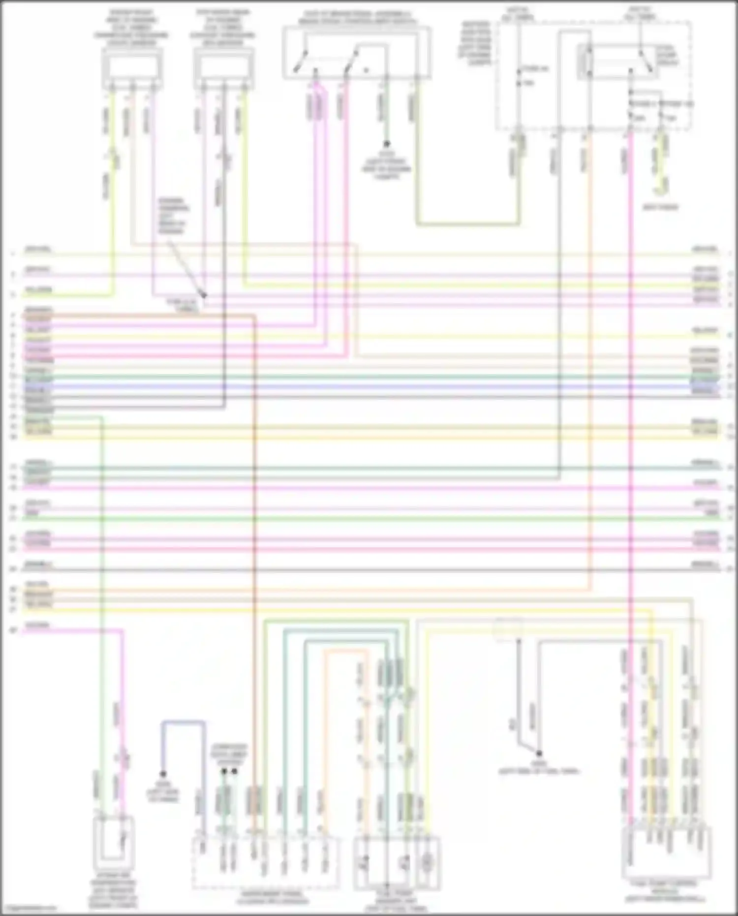 Corsair Lincoln I (2019-2024): Wiring diagram engine performance 2.0l turbo (3 of 8)