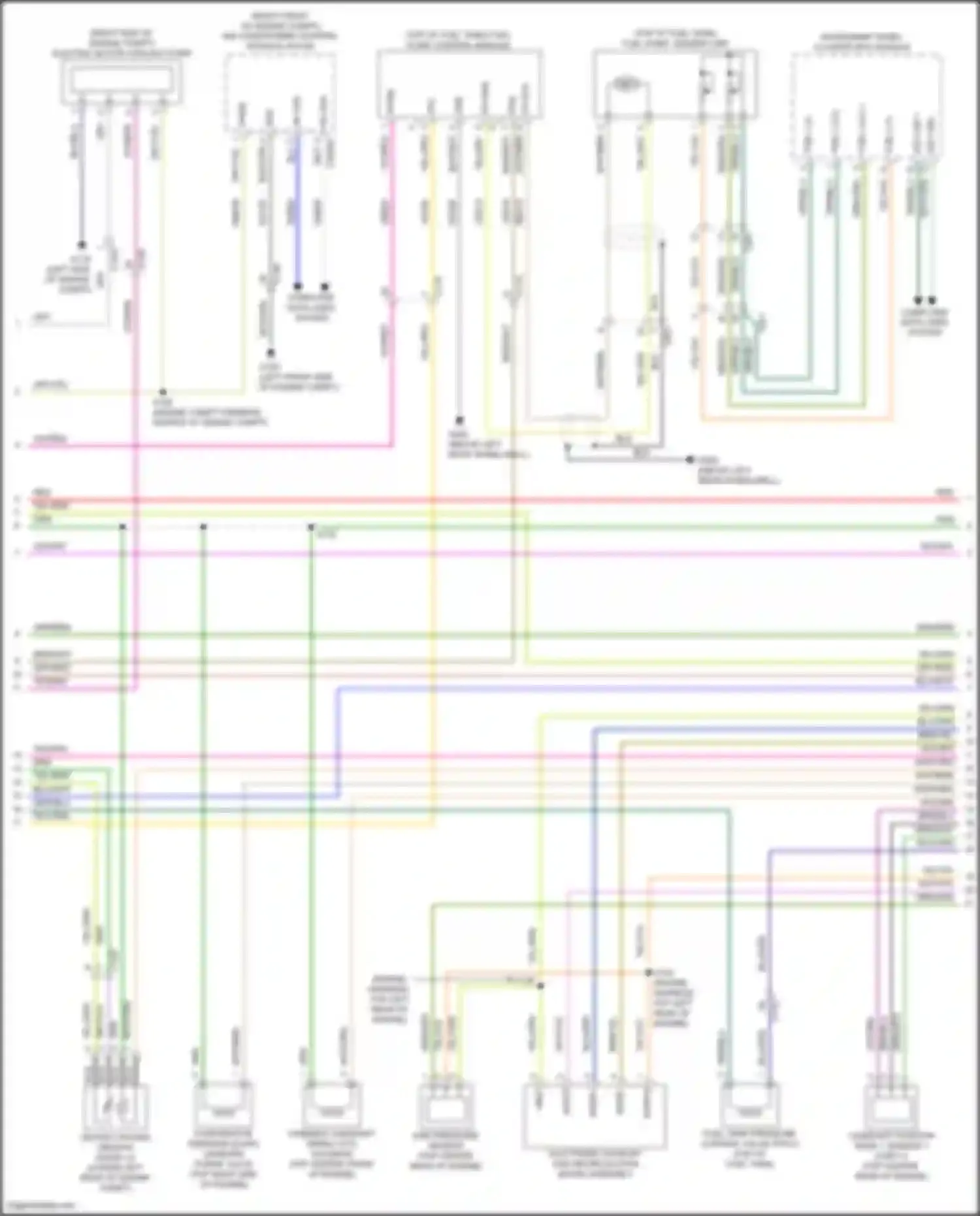 Corsair Lincoln I (2019-2024): Wiring diagram engine performance 2.5l plug-in hybrid (4 of 13)