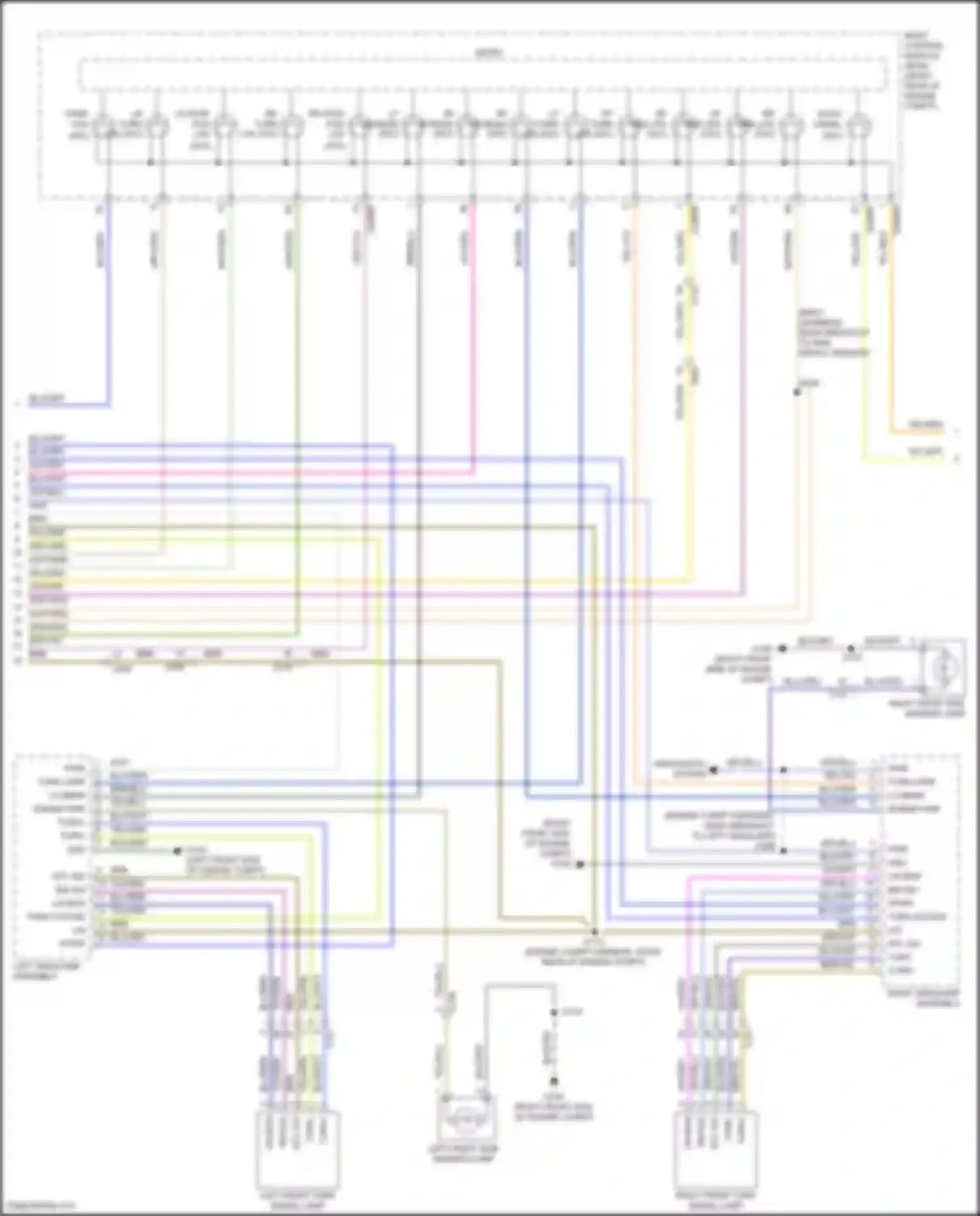 Corsair Lincoln I (2019-2024): Exterior lamps circuit (2 of 4)
