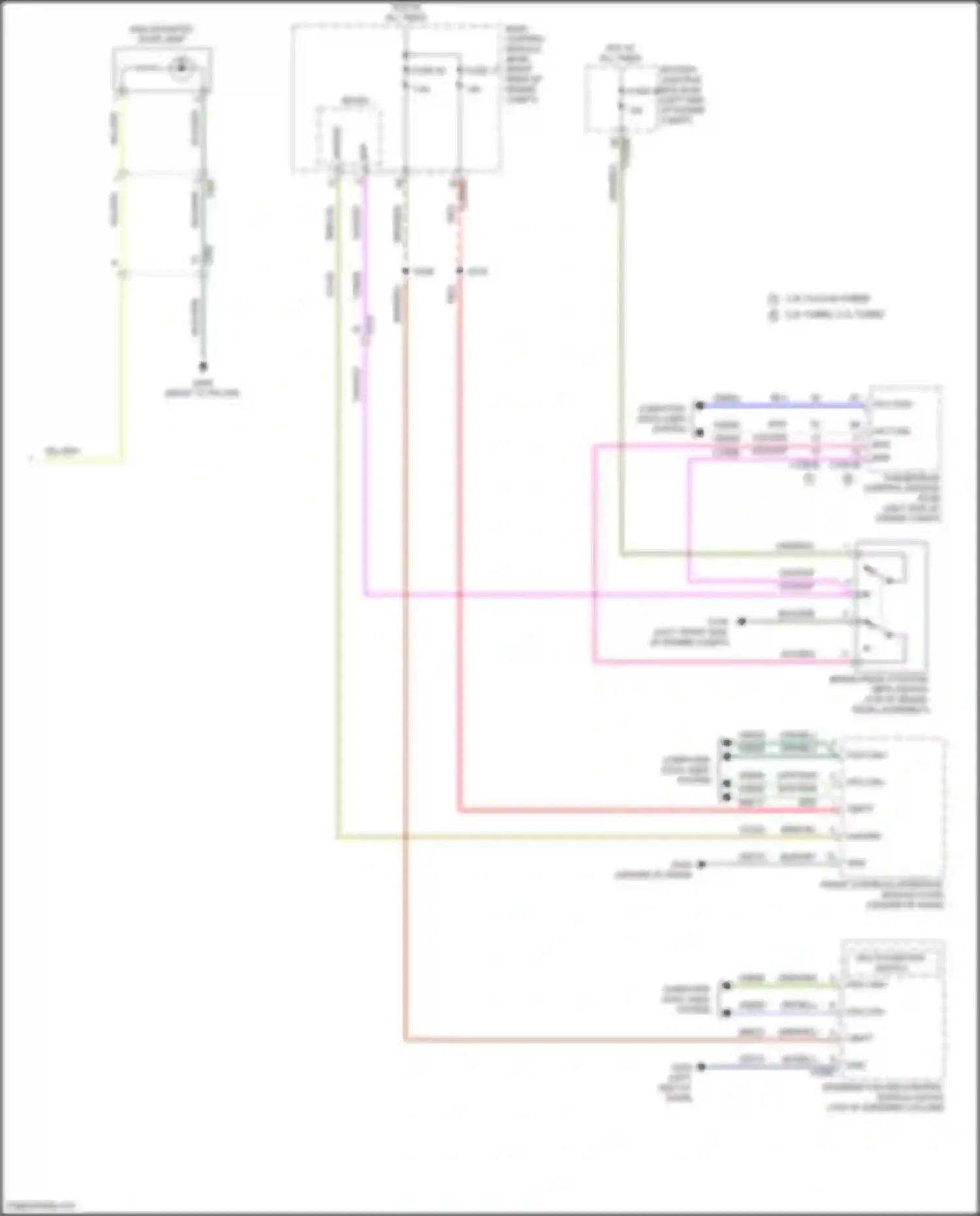 Corsair Lincoln I (2019-2024): Exterior lamps circuit (4 of 4)