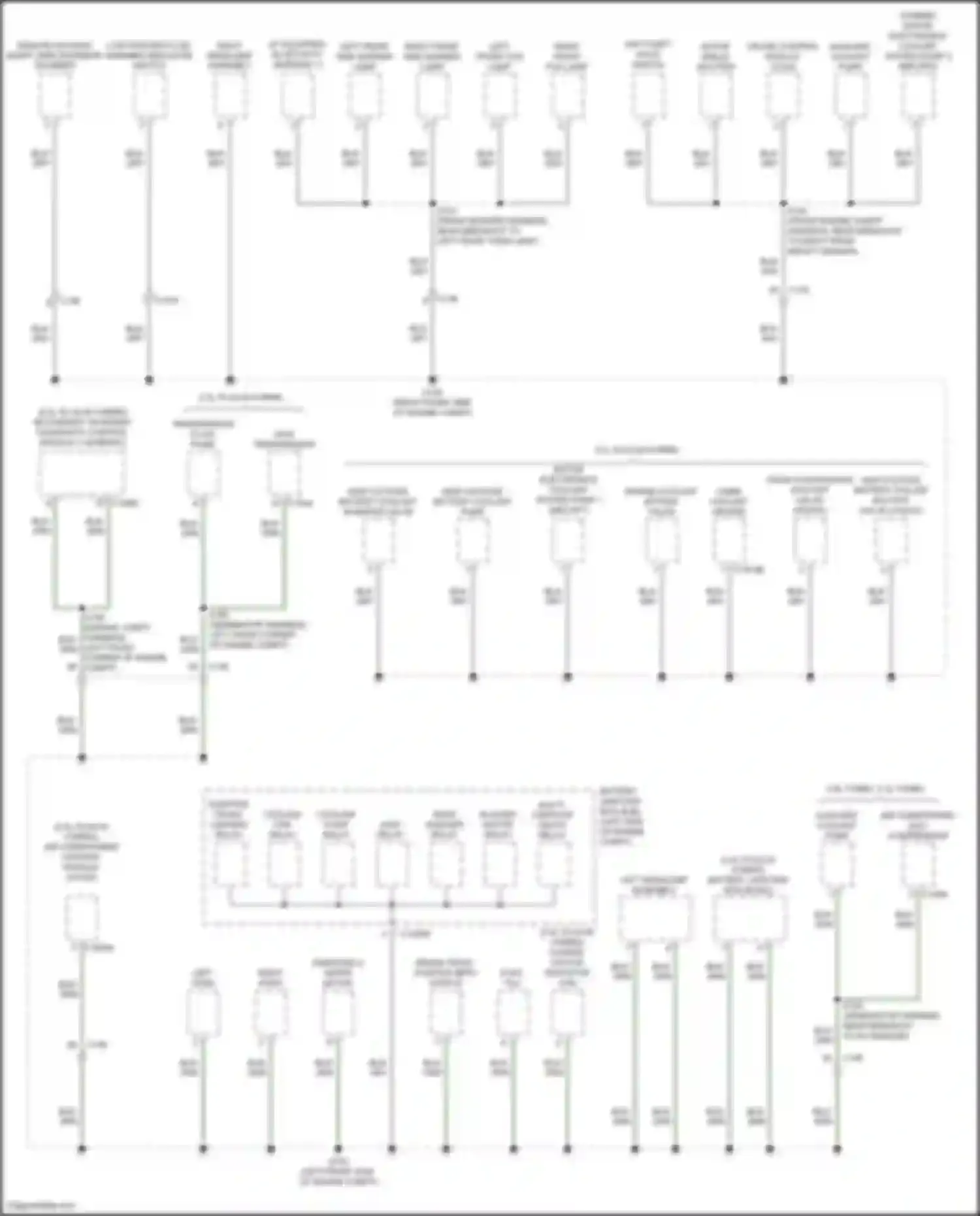 Corsair Lincoln I (2019-2024): Ground distribution circuit (1 of 6)
