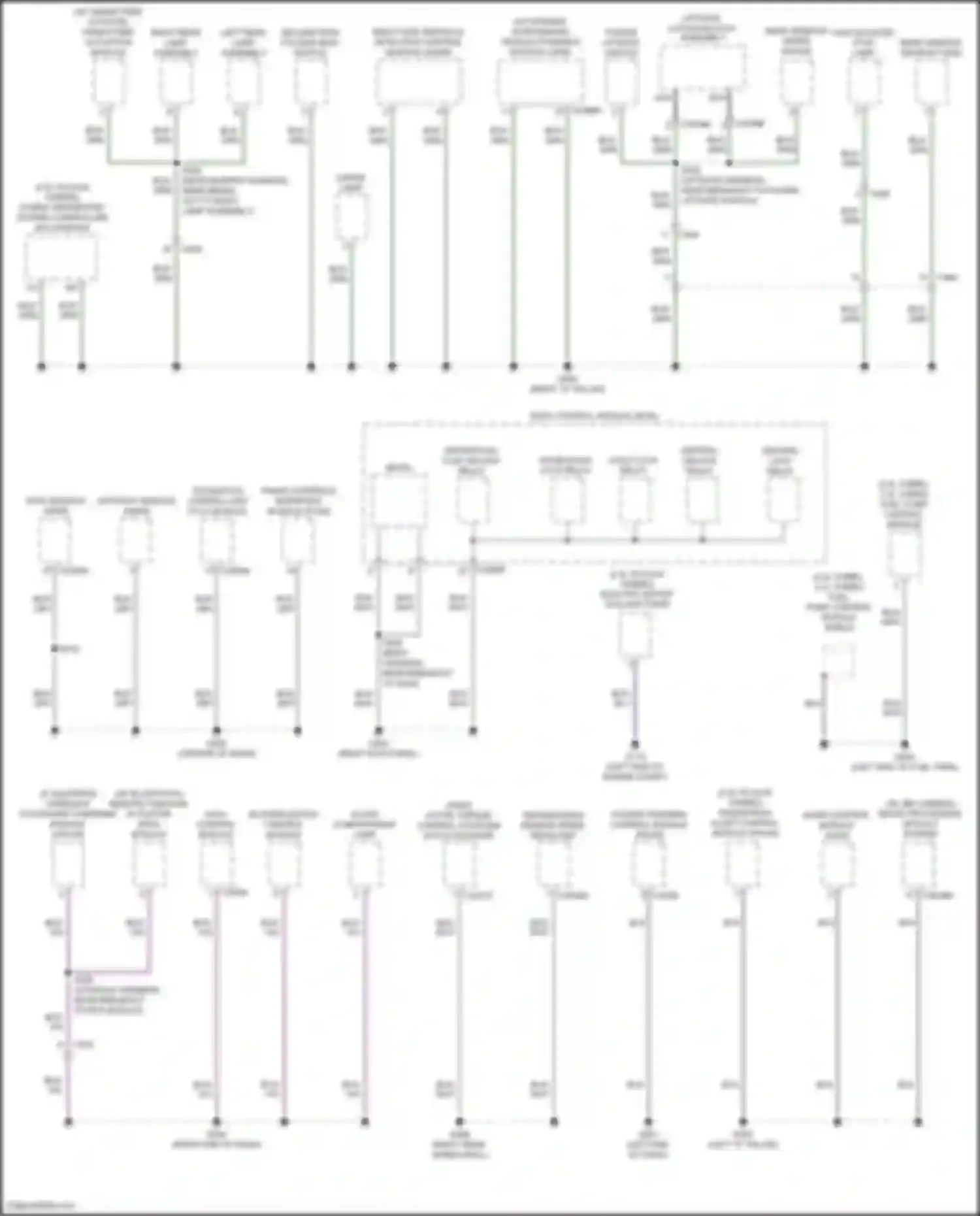 Corsair Lincoln I (2019-2024): Ground distribution circuit (2 of 6)