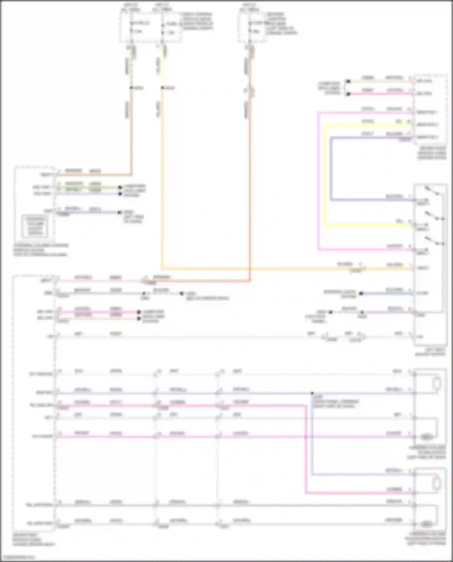 Corsair Lincoln I (2019-2024): Steering column memory circuit