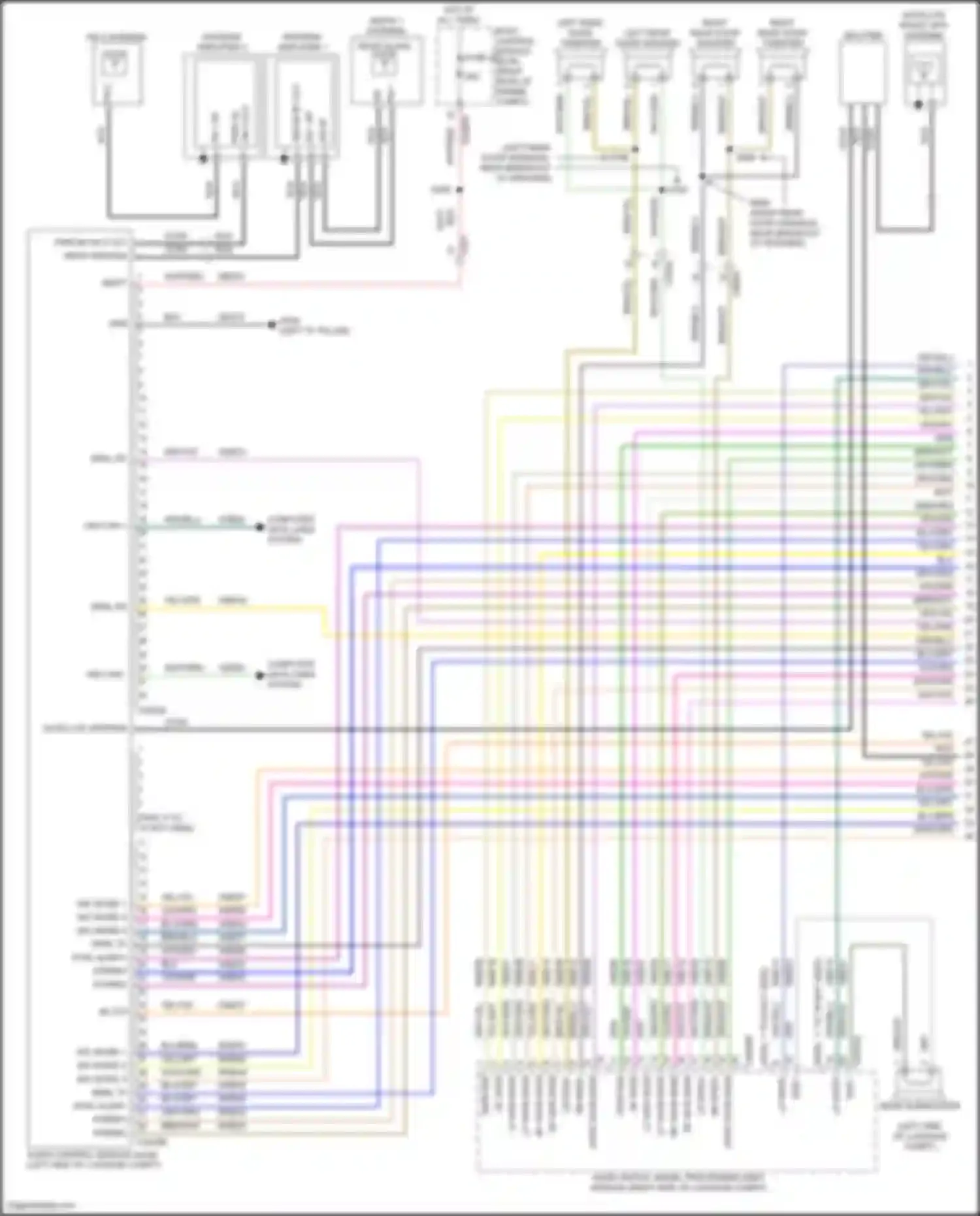 Corsair Lincoln I (2019-2024): Navigation circuit, w/ harman revel (1 of 3)