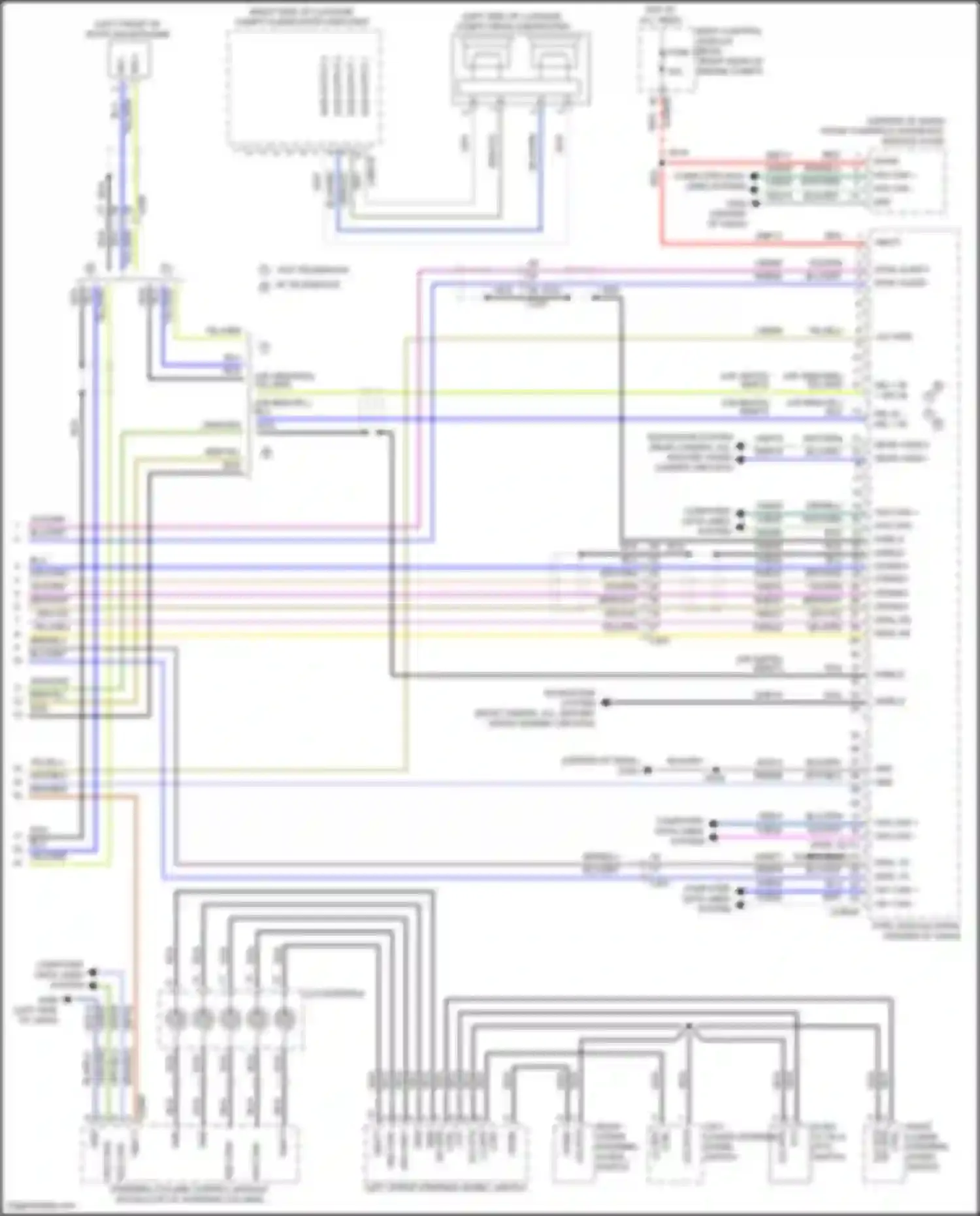 Corsair Lincoln I (2019-2024): Navigation circuit, w/o harman revel (3 of 3)