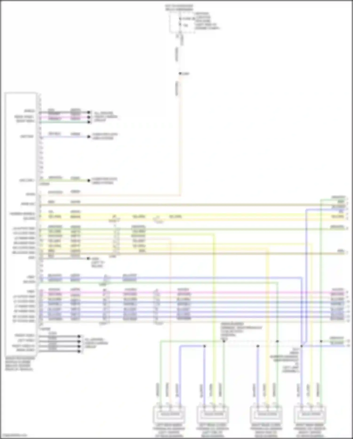 Corsair Lincoln I (2019-2024): Parking assistant circuit, w/ 360 view (1 of 2)