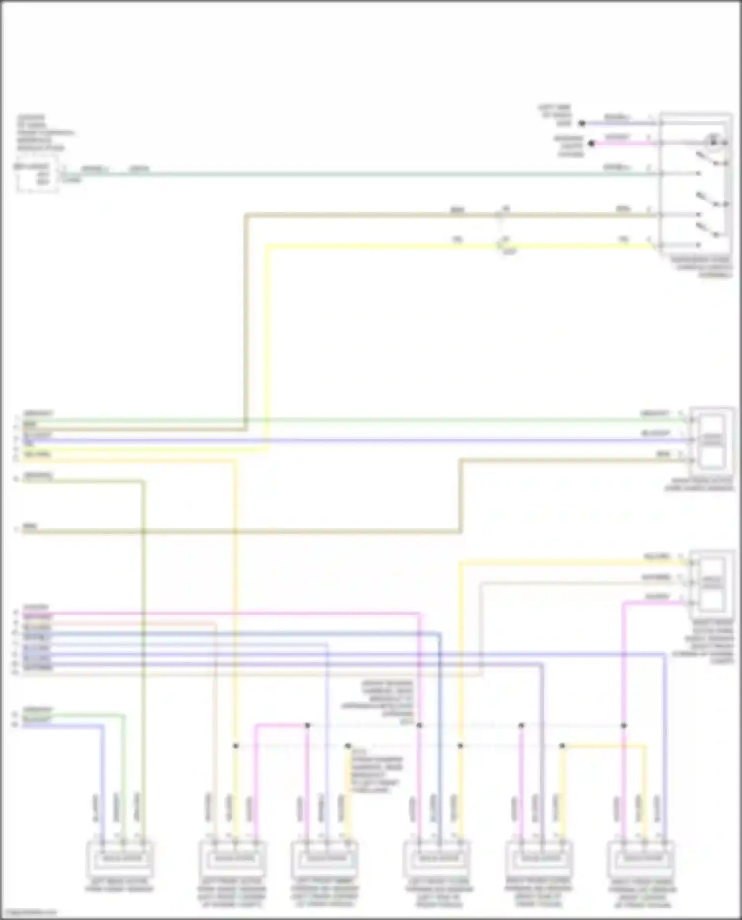 Corsair Lincoln I (2019-2024): Parking assistant circuit, w/ 360 view (2 of 2)