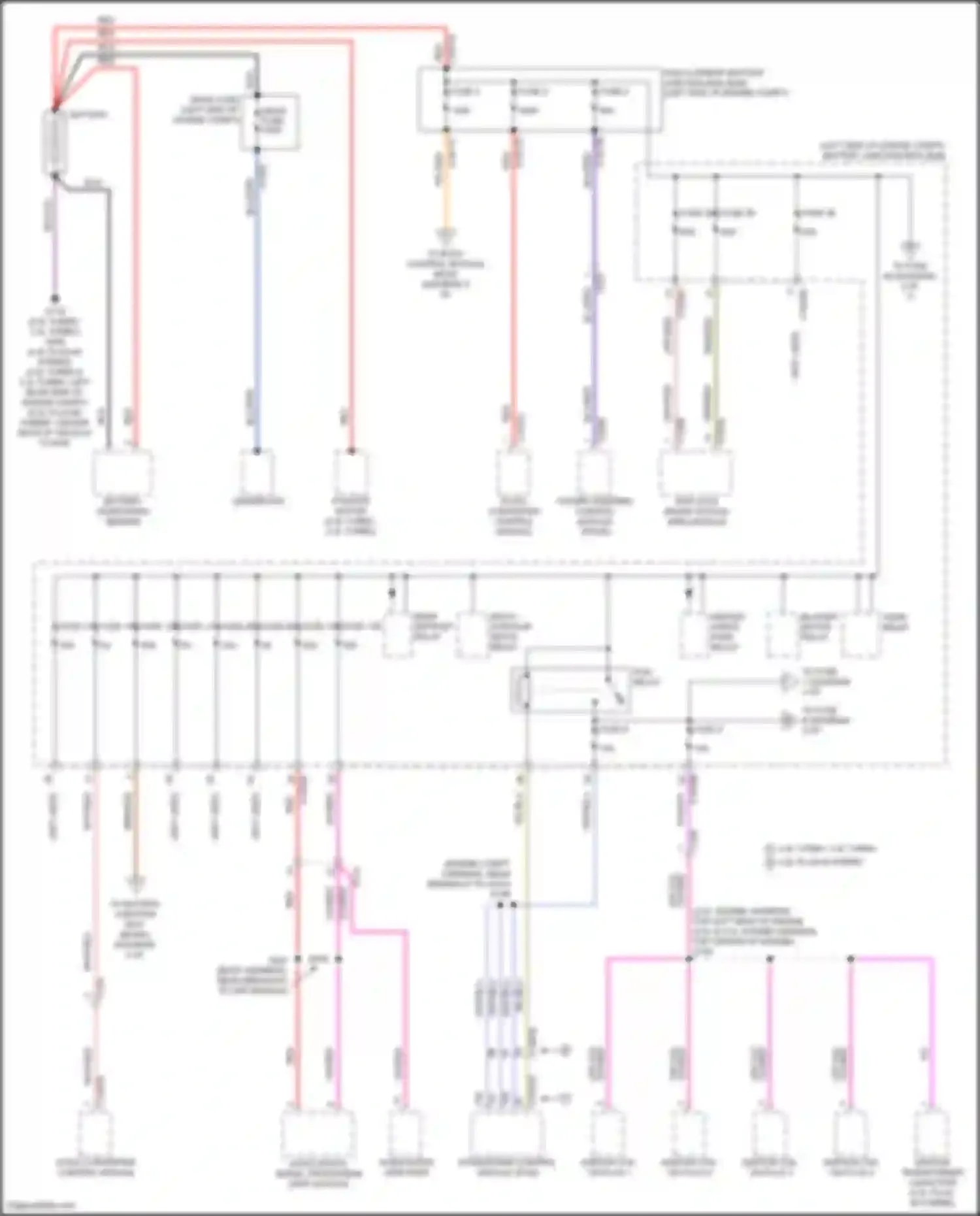 Corsair Lincoln I (2019-2024): Power distribution circuit (1 of 7)