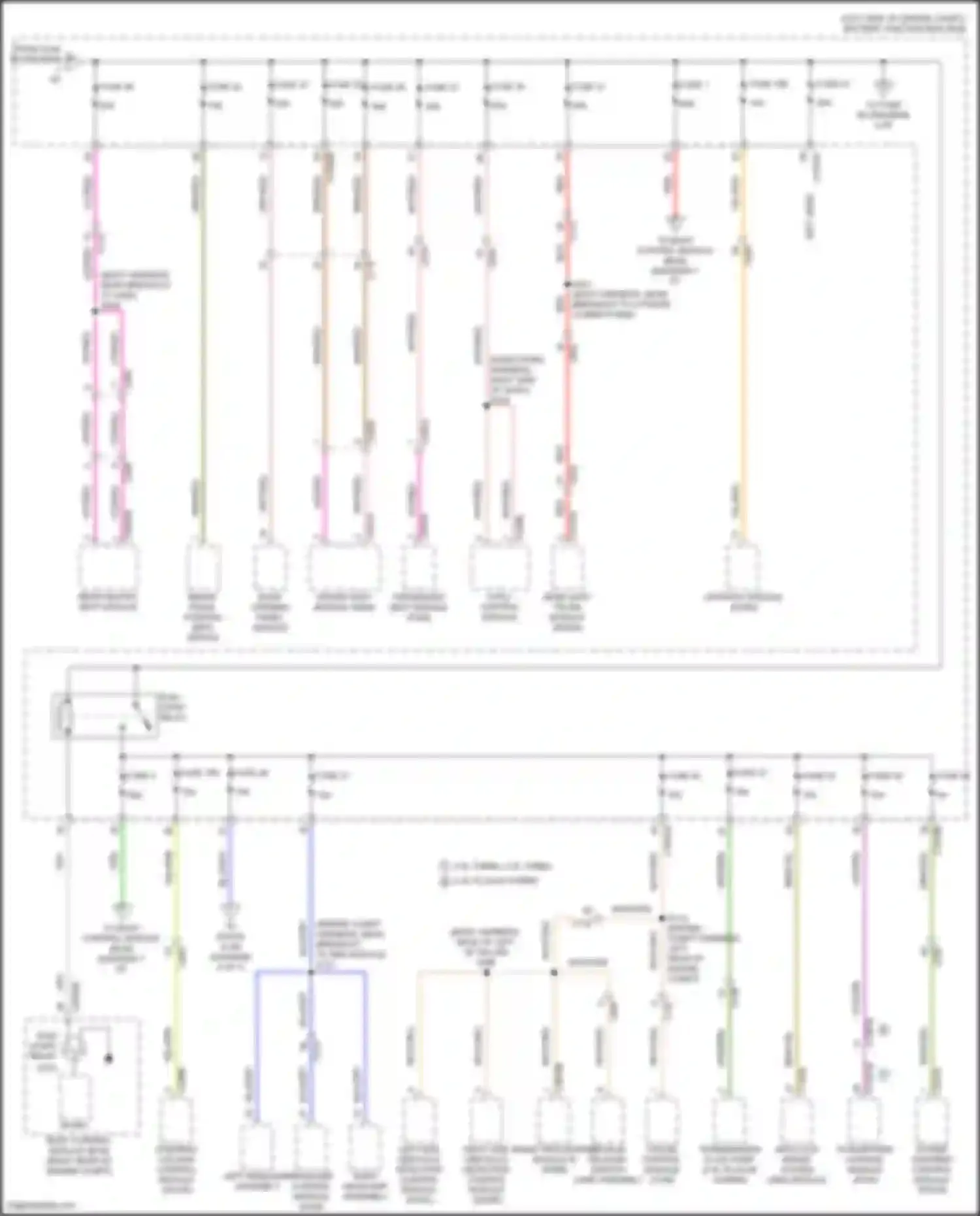 Corsair Lincoln I (2019-2024): Power distribution circuit (3 of 7)