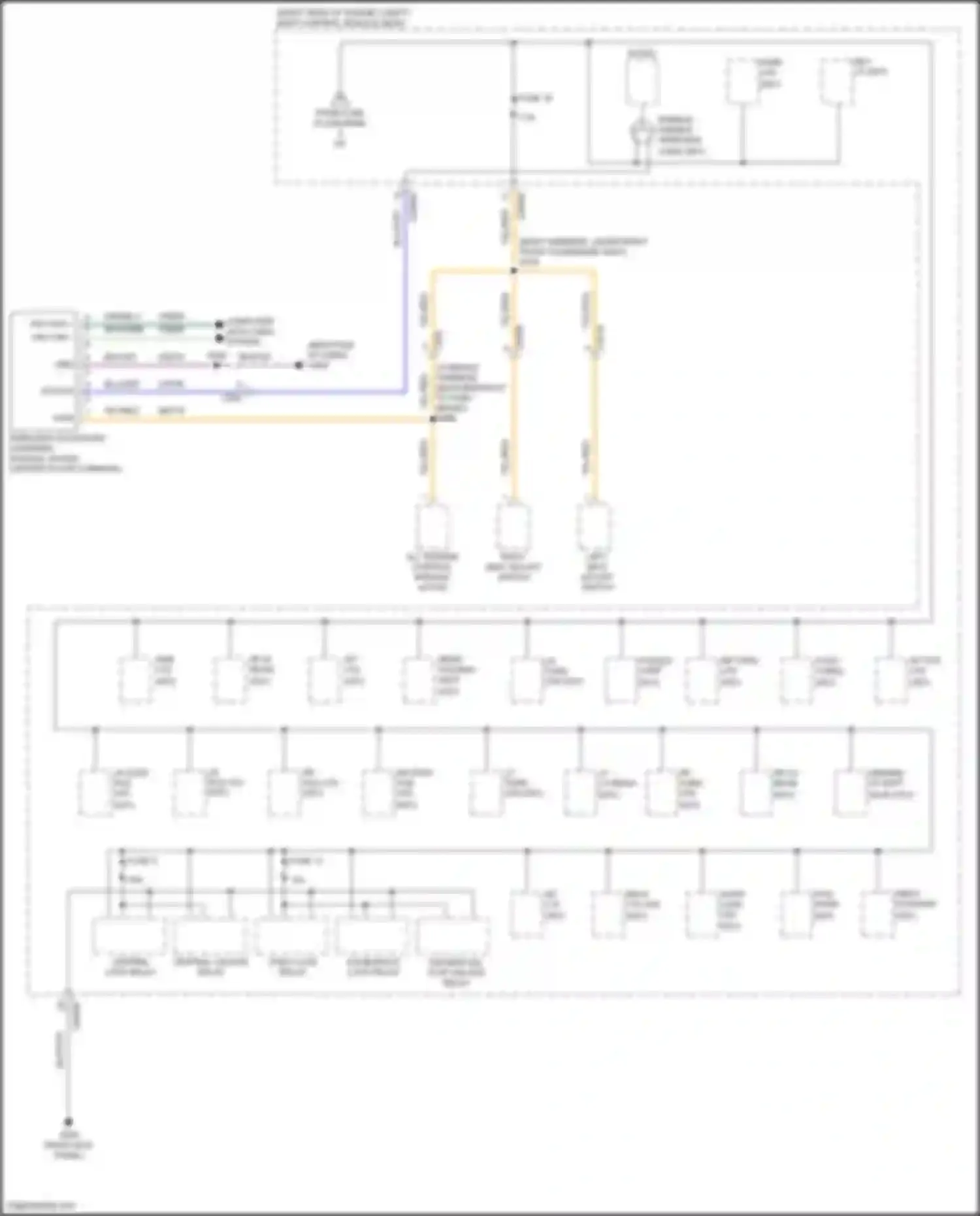 Corsair Lincoln I (2019-2024): Power distribution circuit (6 of 7)