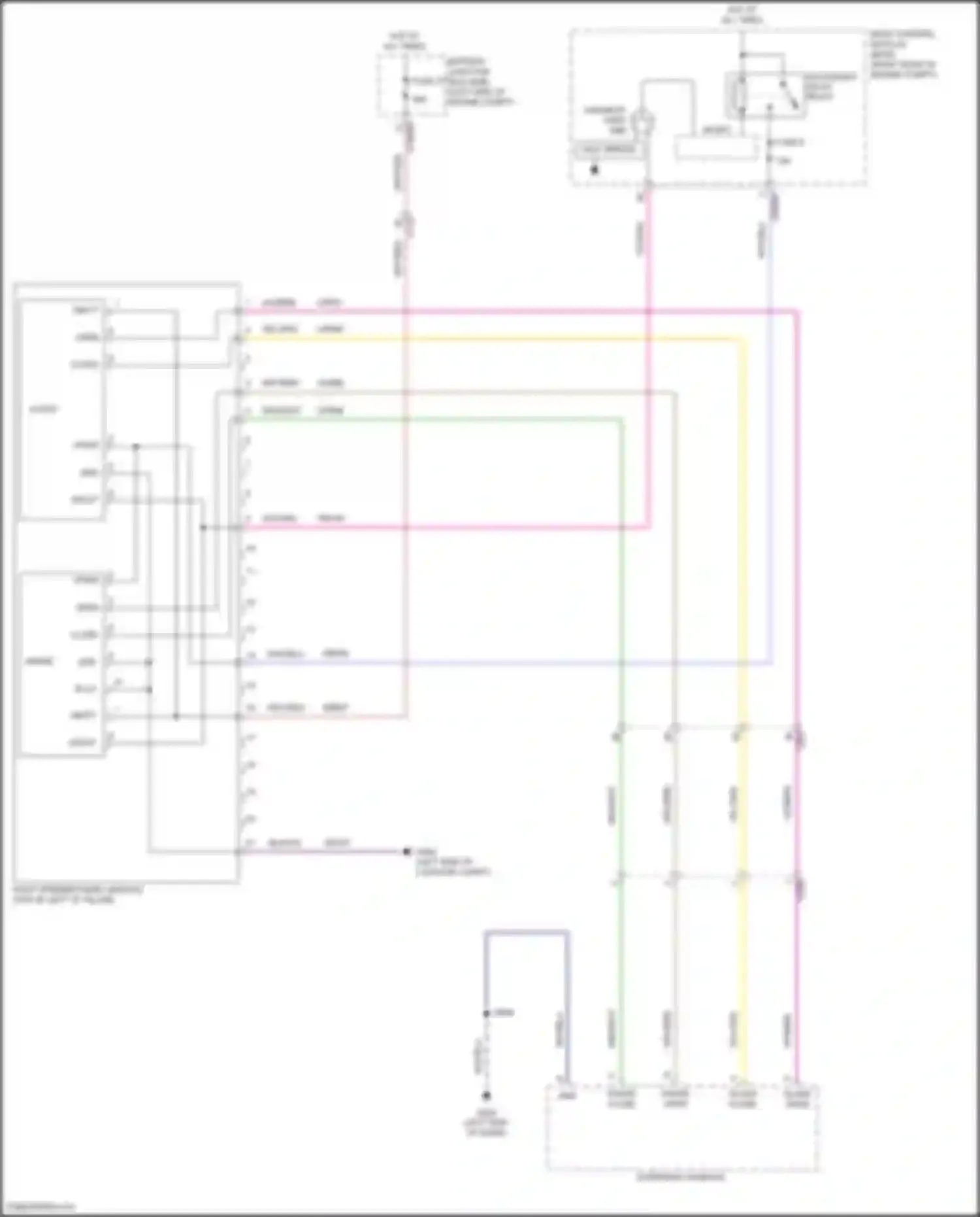 Corsair Lincoln I (2019-2024): Power top/sunroof circuit