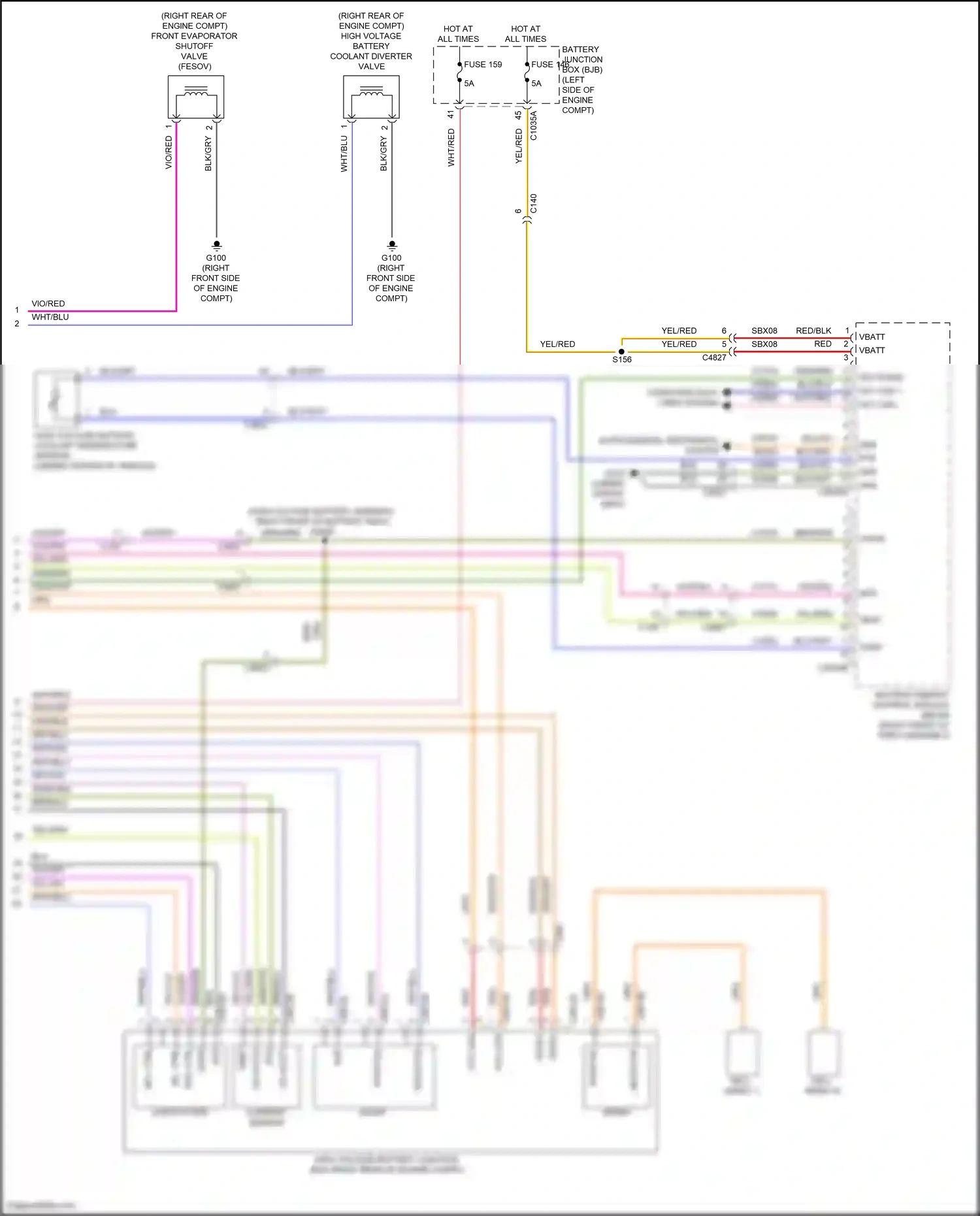 Lincoln Corsair I (2019-2024) array wiring diagram  (1 of 1)