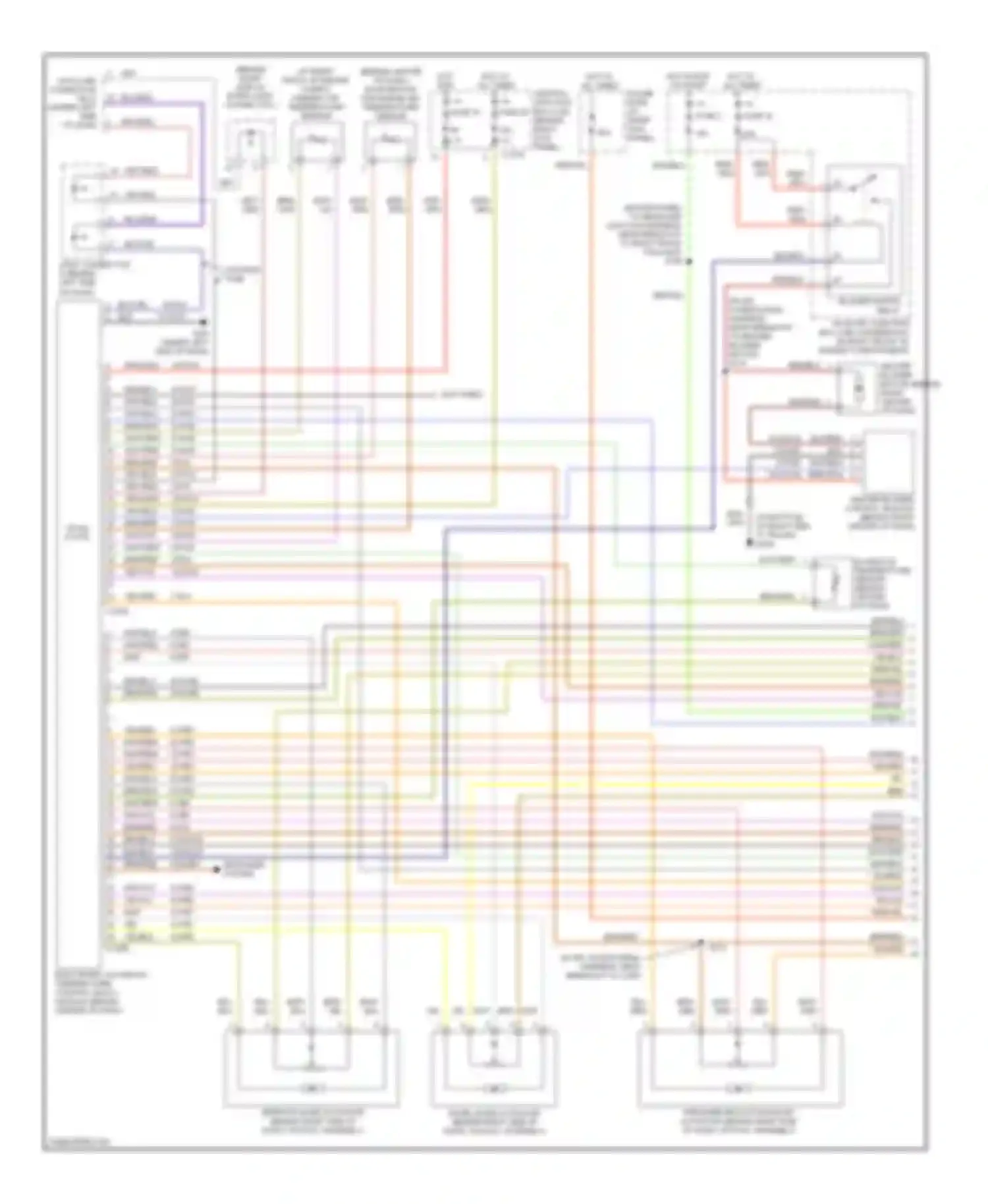 LS Lincoln I facelift (2003-2006): Automatic a/c circuit (1 of 2)