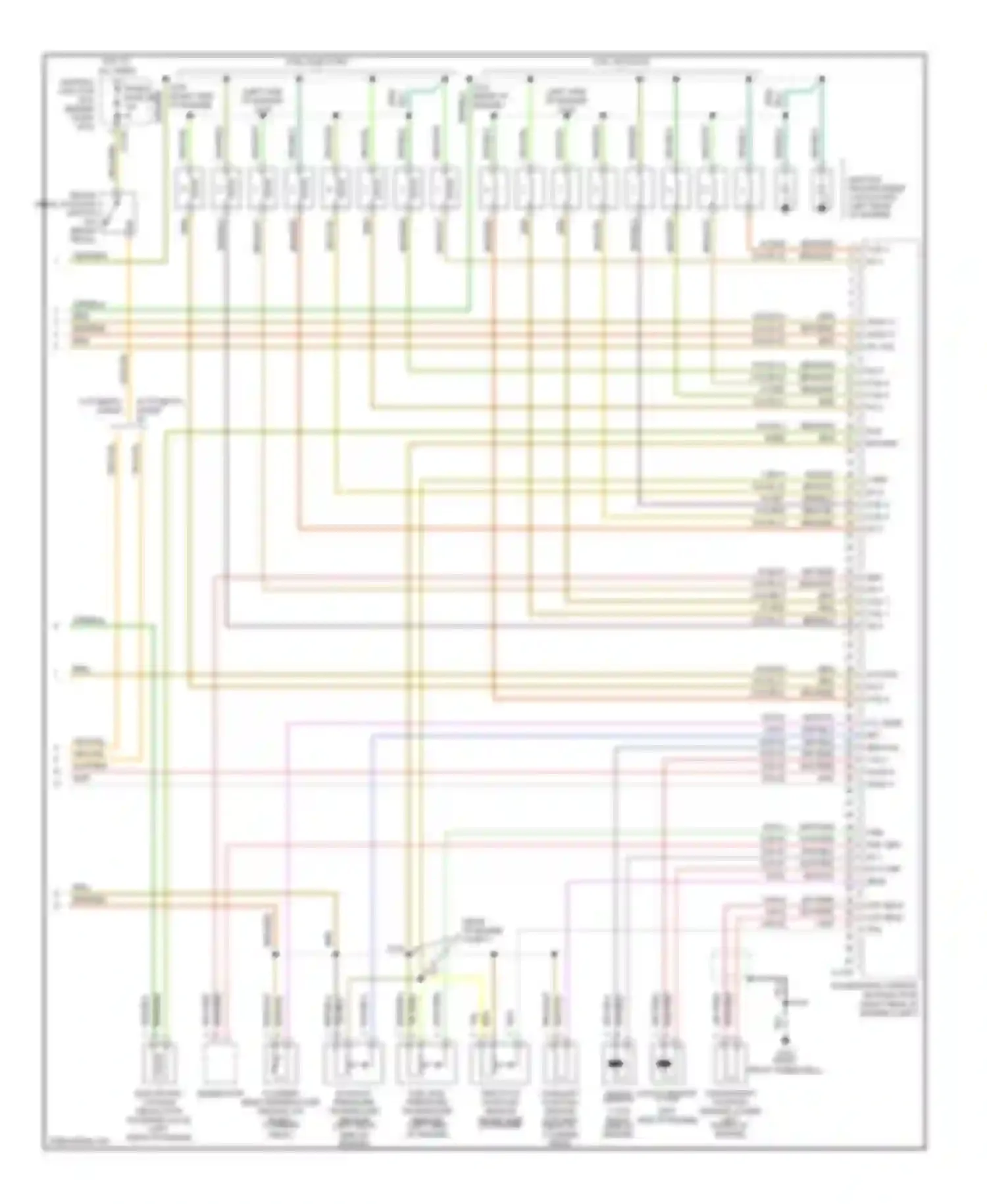 LS Lincoln I (1999-2002): Wiring diagram engine performance 3.9l (4 of 4)