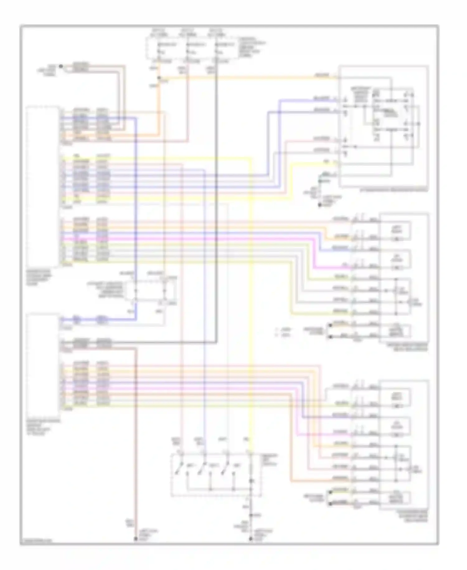 LS Lincoln I (1999-2002): Memory mirrors circuit