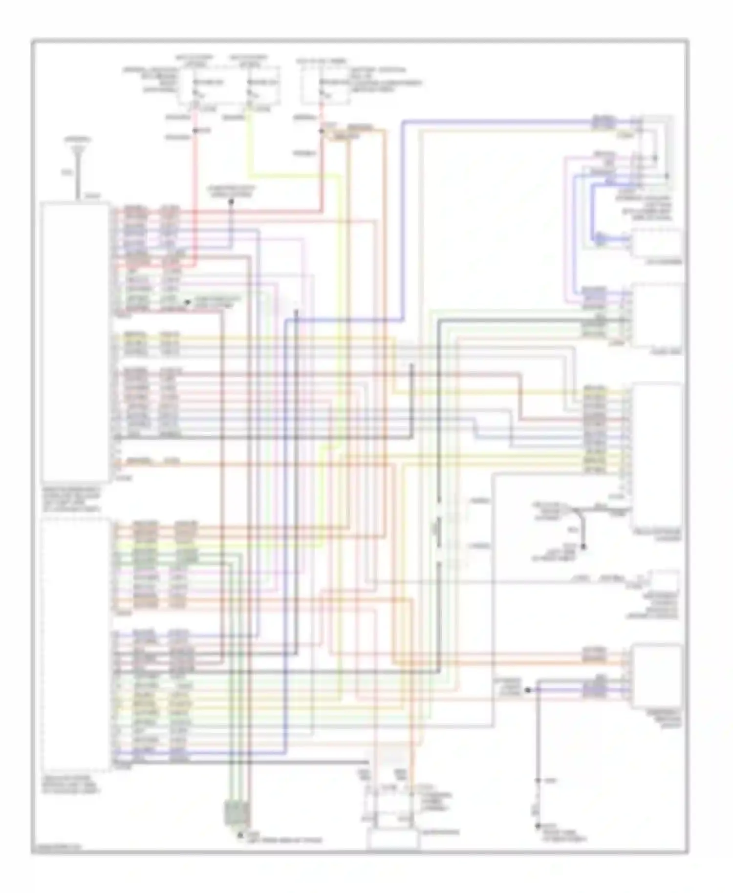 LS Lincoln I (1999-2002): Vehicle emergency messaging circuit