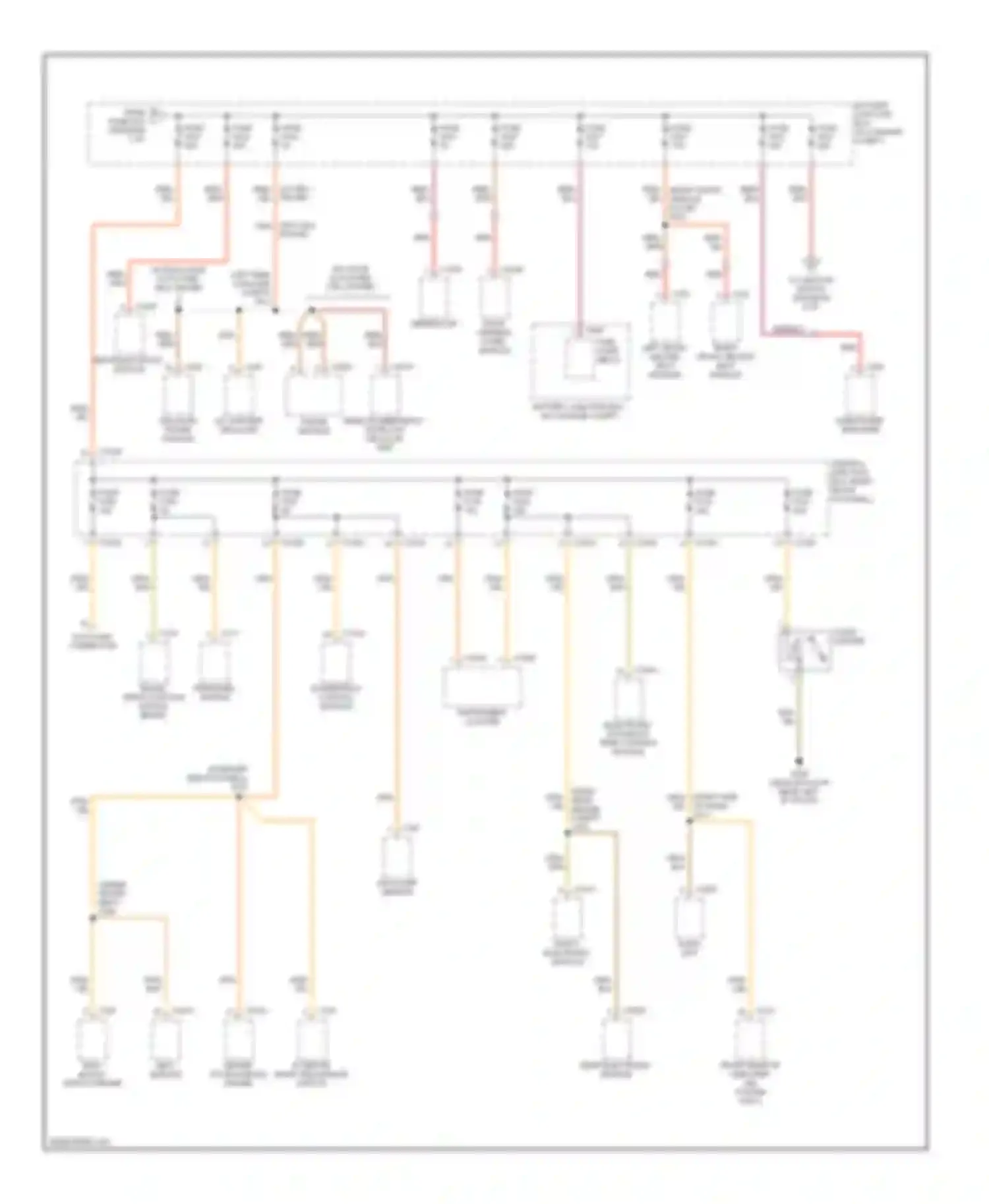 LS Lincoln I (1999-2002): Power distribution circuit (3 of 5)