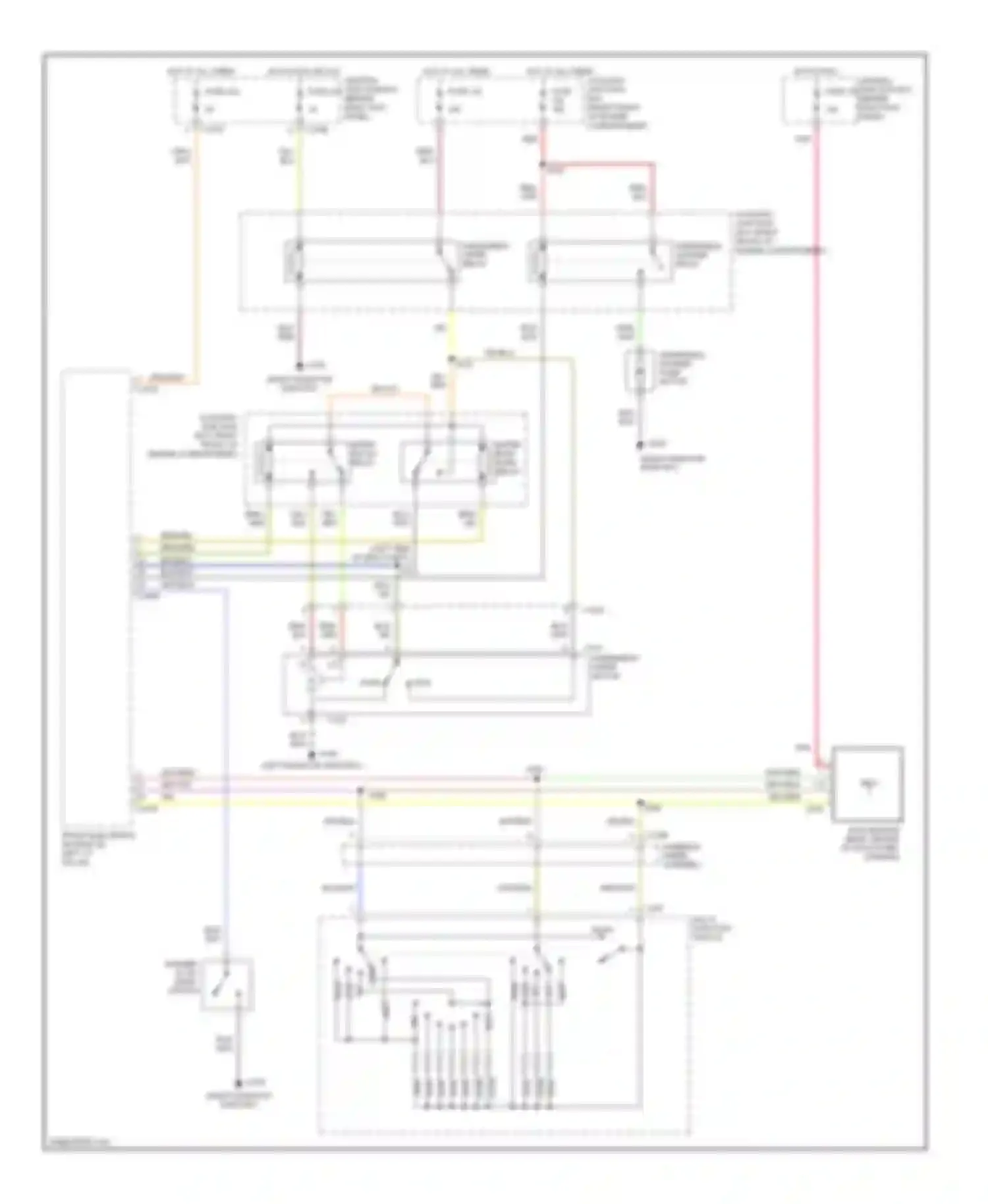 LS Lincoln I (1999-2002): Wiper/washer circuit