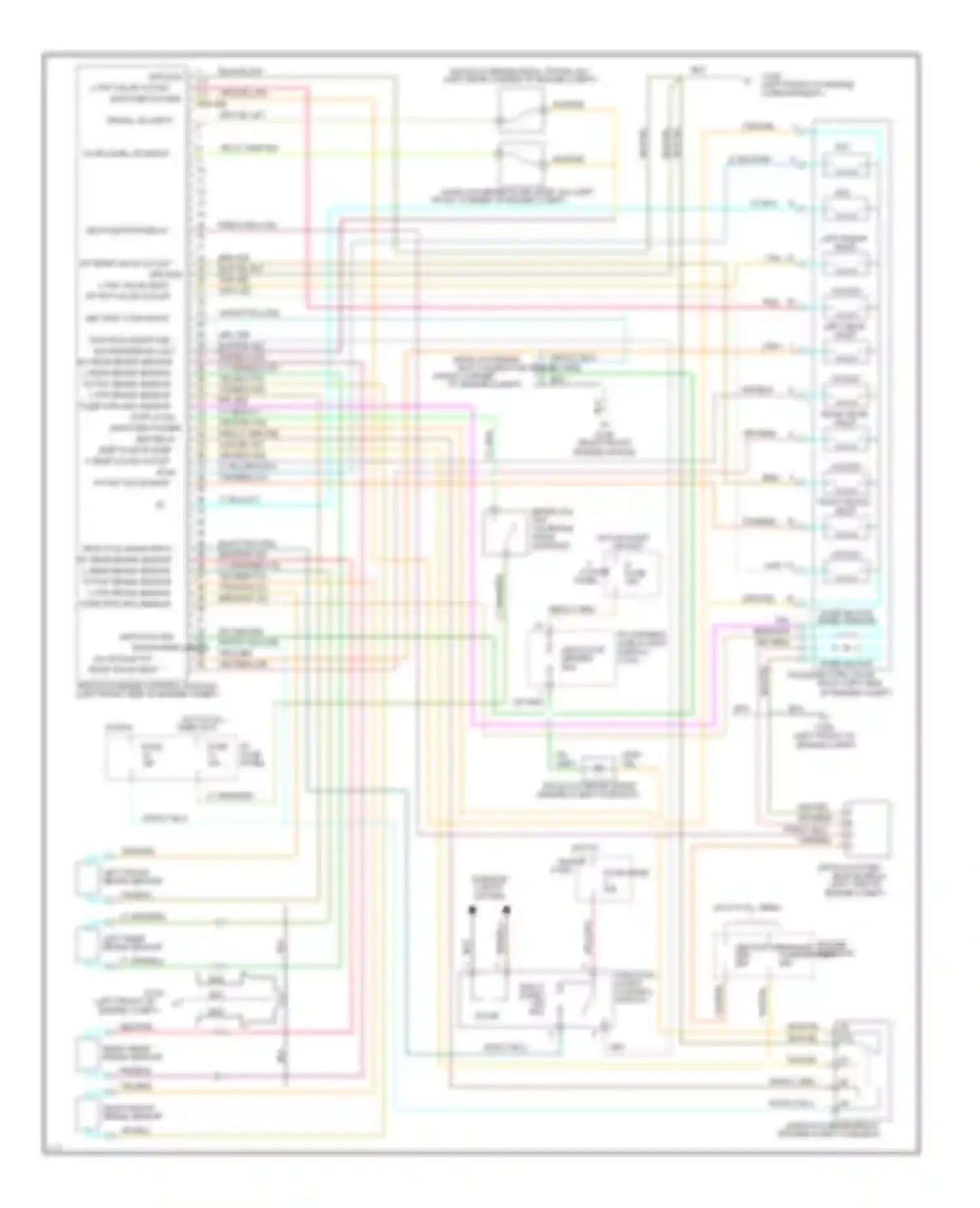 Mark Lincoln I (1992-1998): Anti-lock brake circuits