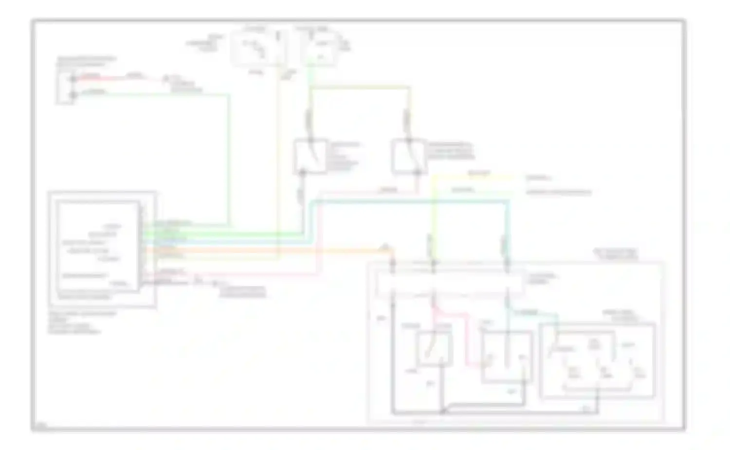 Mark Lincoln I (1992-1998): Cruise control circuit