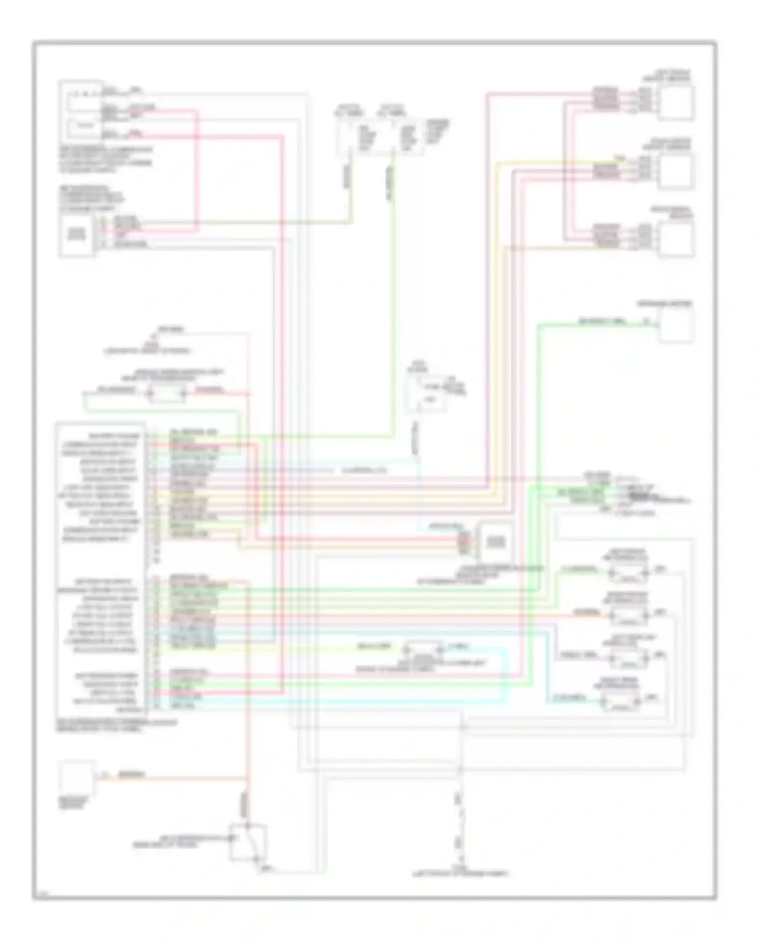 Mark Lincoln I (1992-1998): Electronic suspension circuit