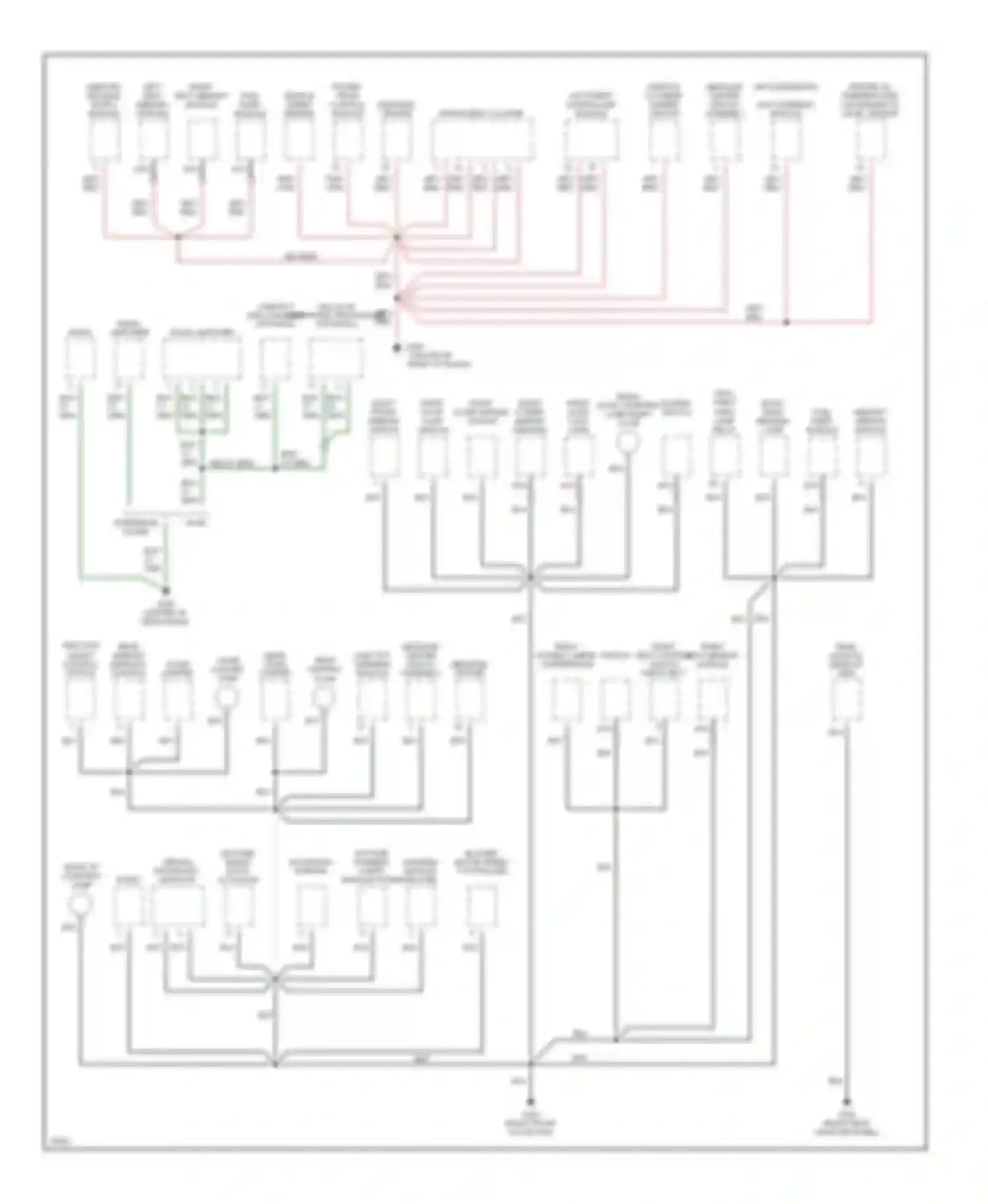 Mark Lincoln I (1992-1998): Ground distribution circuit (2 of 3)