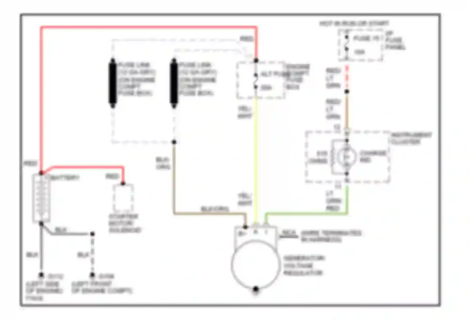 Mark Lincoln I (1992-1998): Charging circuit