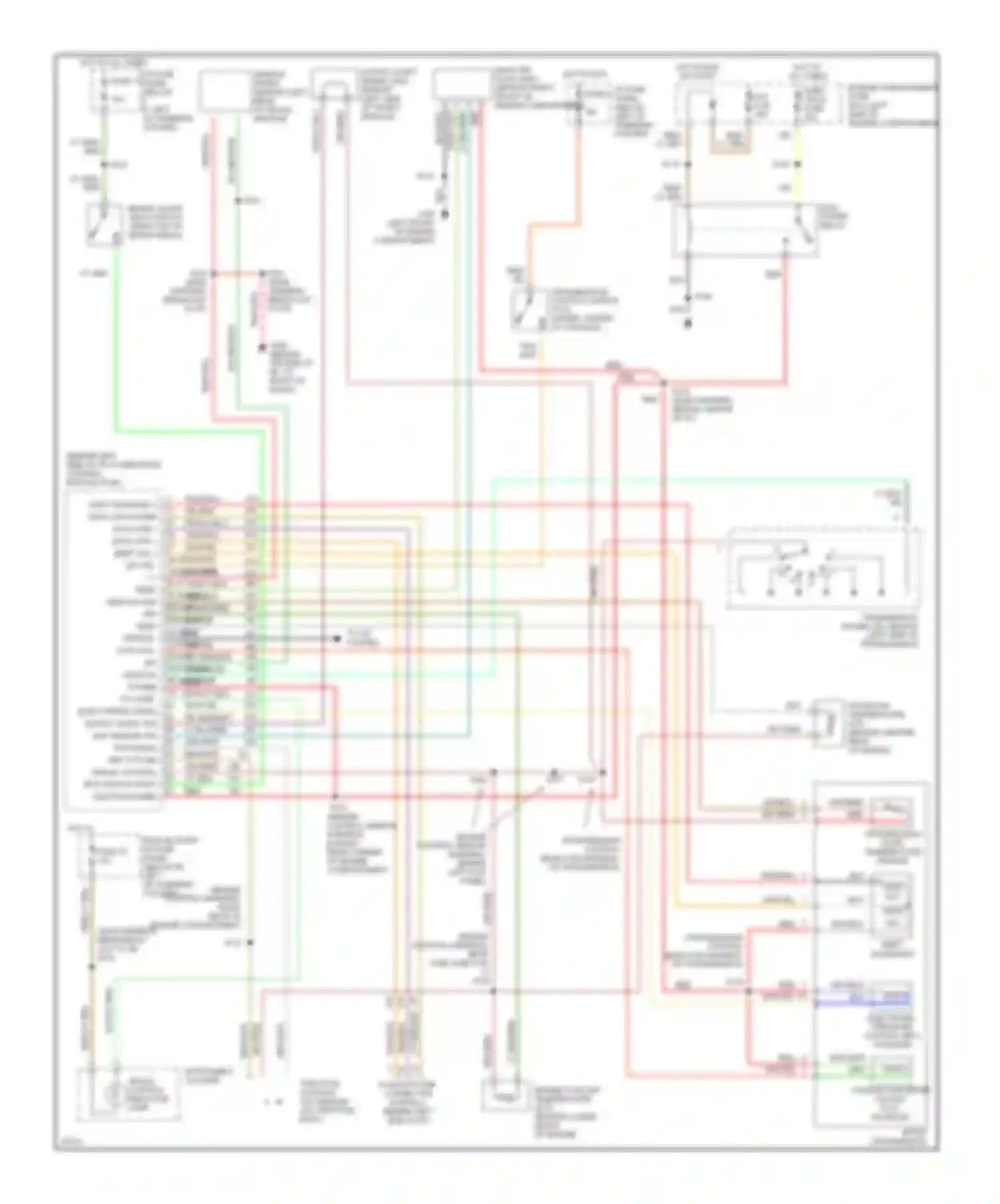 Mark Lincoln I (1992-1998): 4.6l, transmission circuit
